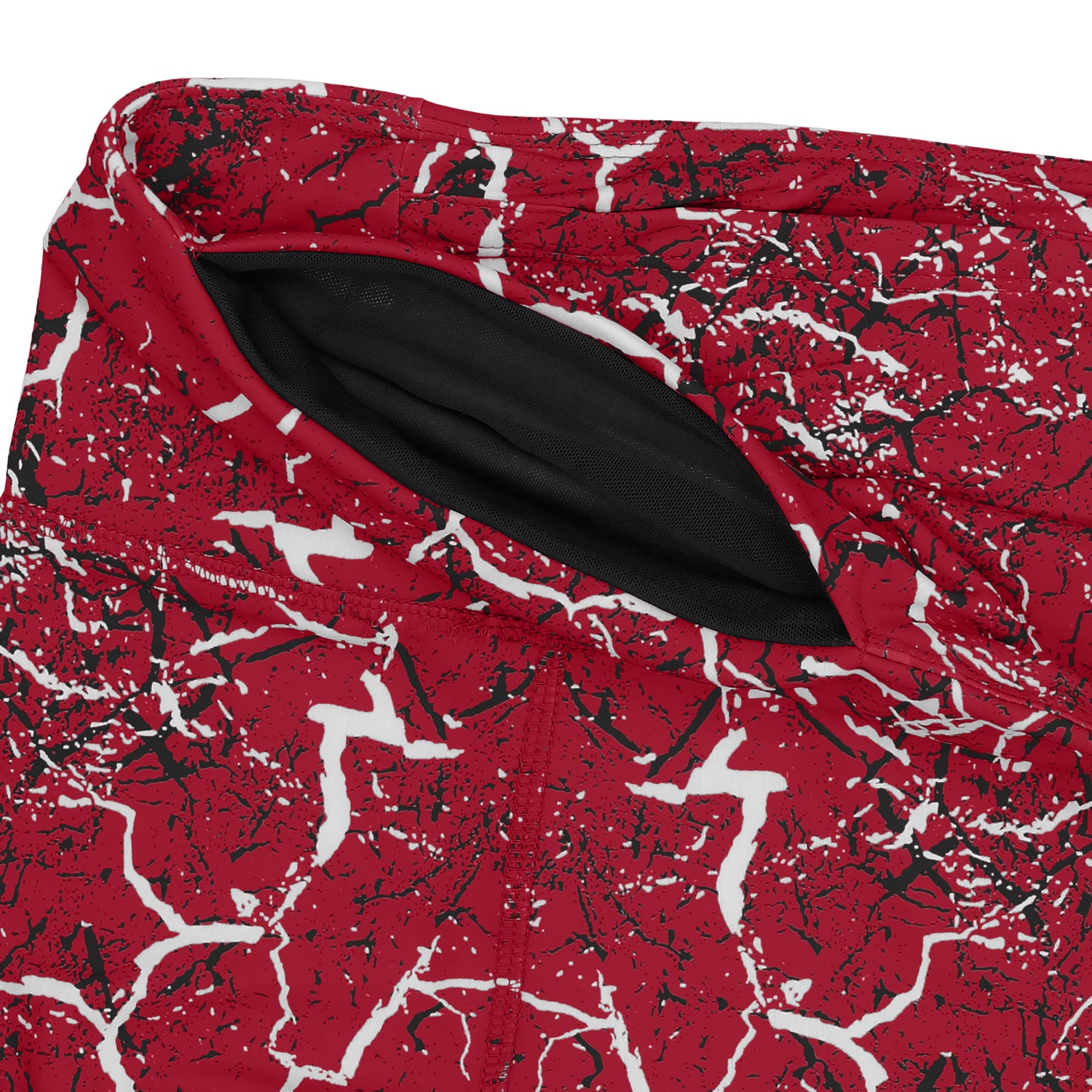 Zubaz NFL Women's 2 Pack Zebra 2 Color And Marble Leggings with Pimary Logo, Arizona Cardinals