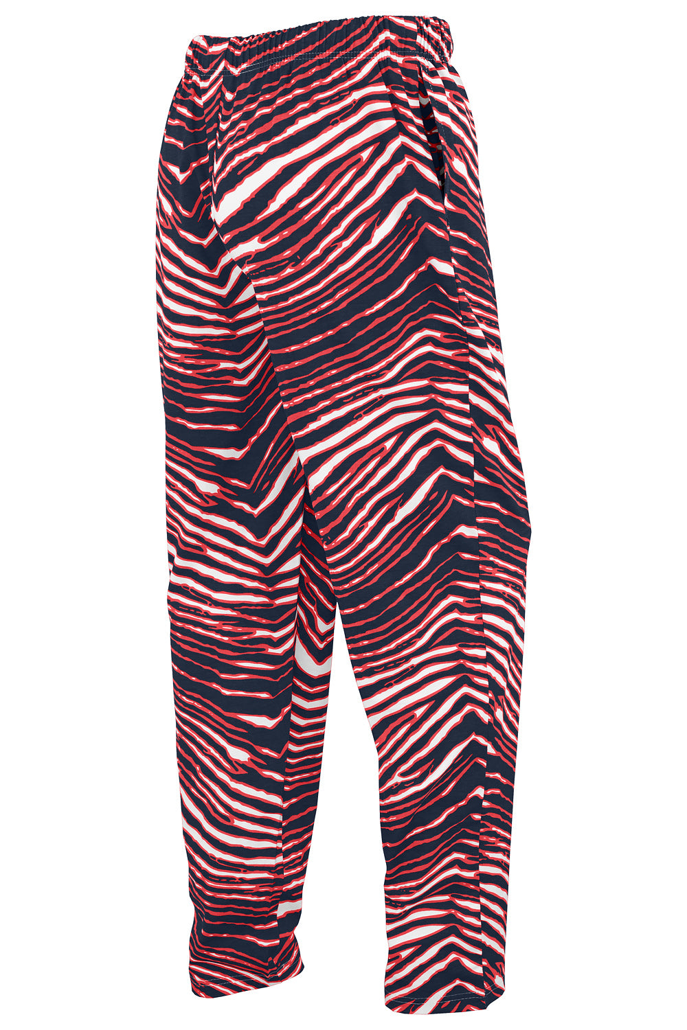 Zubaz NFL UNISEX Z88 Kids Zebra 3C Embroidered Pant, HOUSTON TEXANS