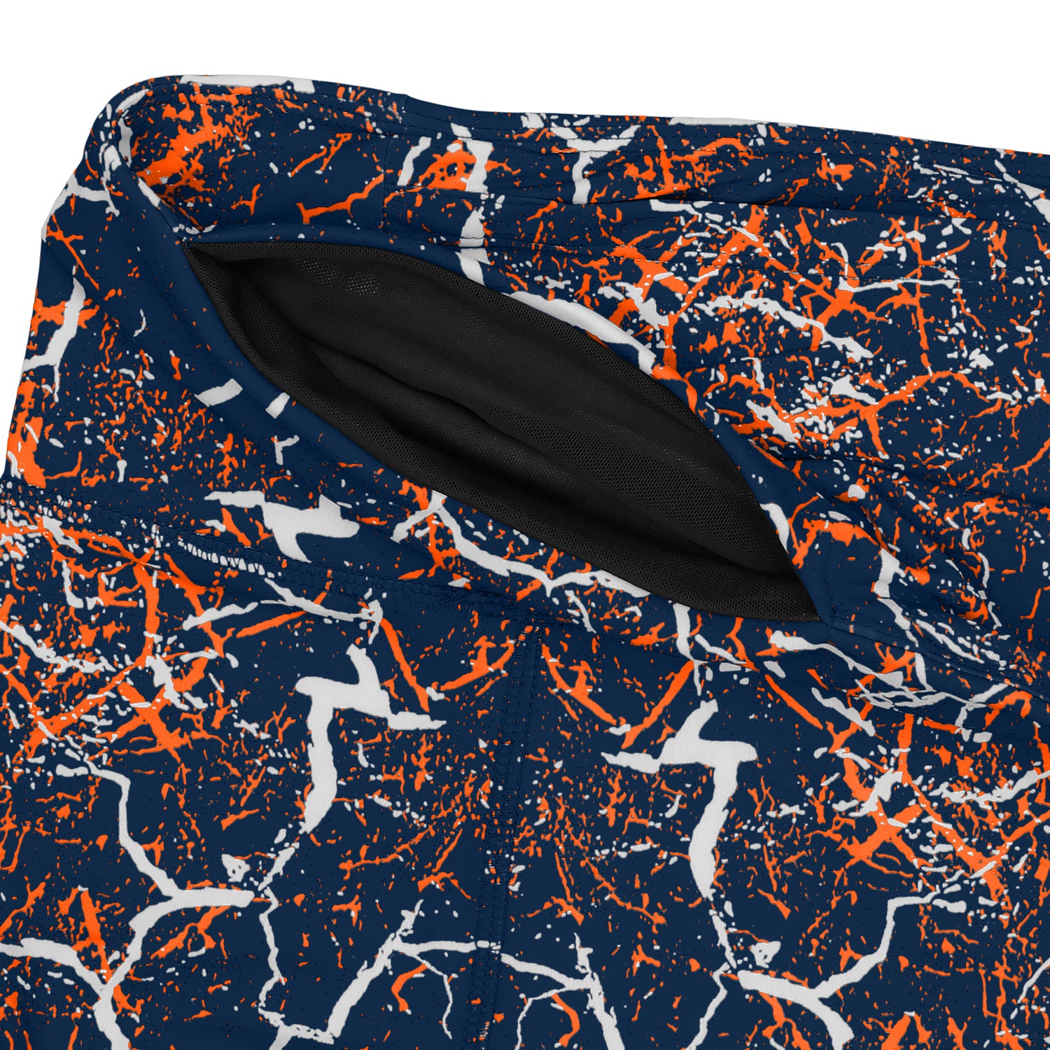 Zubaz NFL Women's 2 Pack Zebra 2 Color And Marble Leggings with Pimary Logo, Denver Broncos