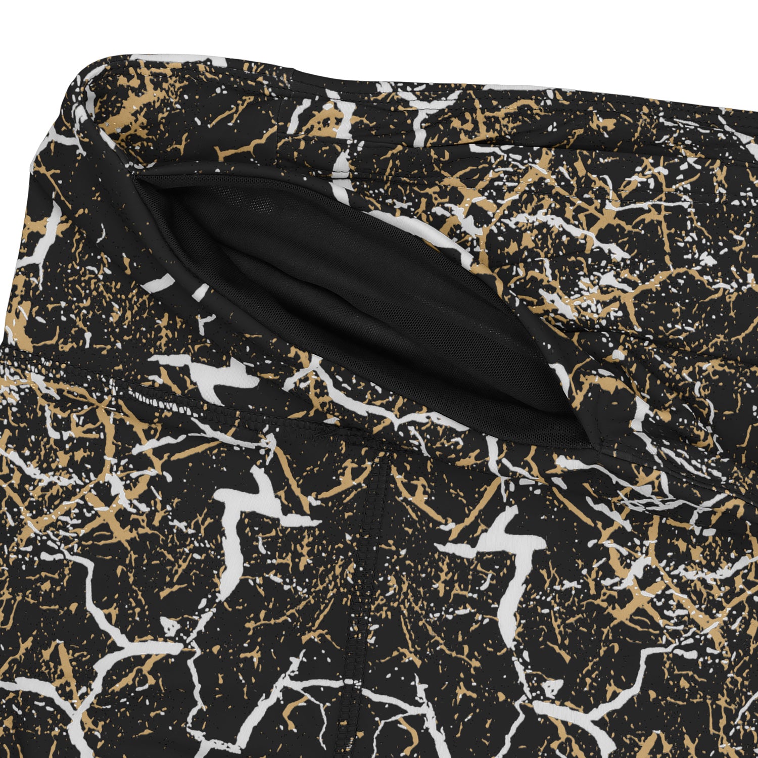 Zubaz NFL Women's 2 Pack Zebra 2 Color And Marble Leggings with Pimary Logo, New Orleans Saints