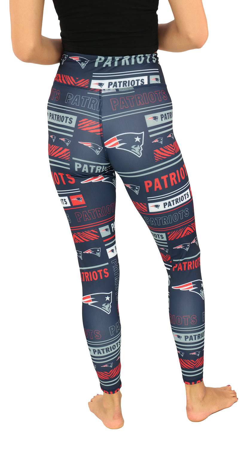 Zubaz NFL Women's Column Leggings, Houston Texans