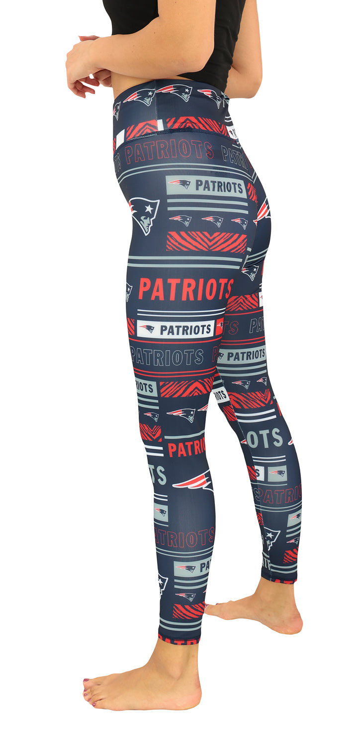 Zubaz NFL Women's Column Leggings, Houston Texans - Official NFL Texans Zubaz Apparel (3 of 4)