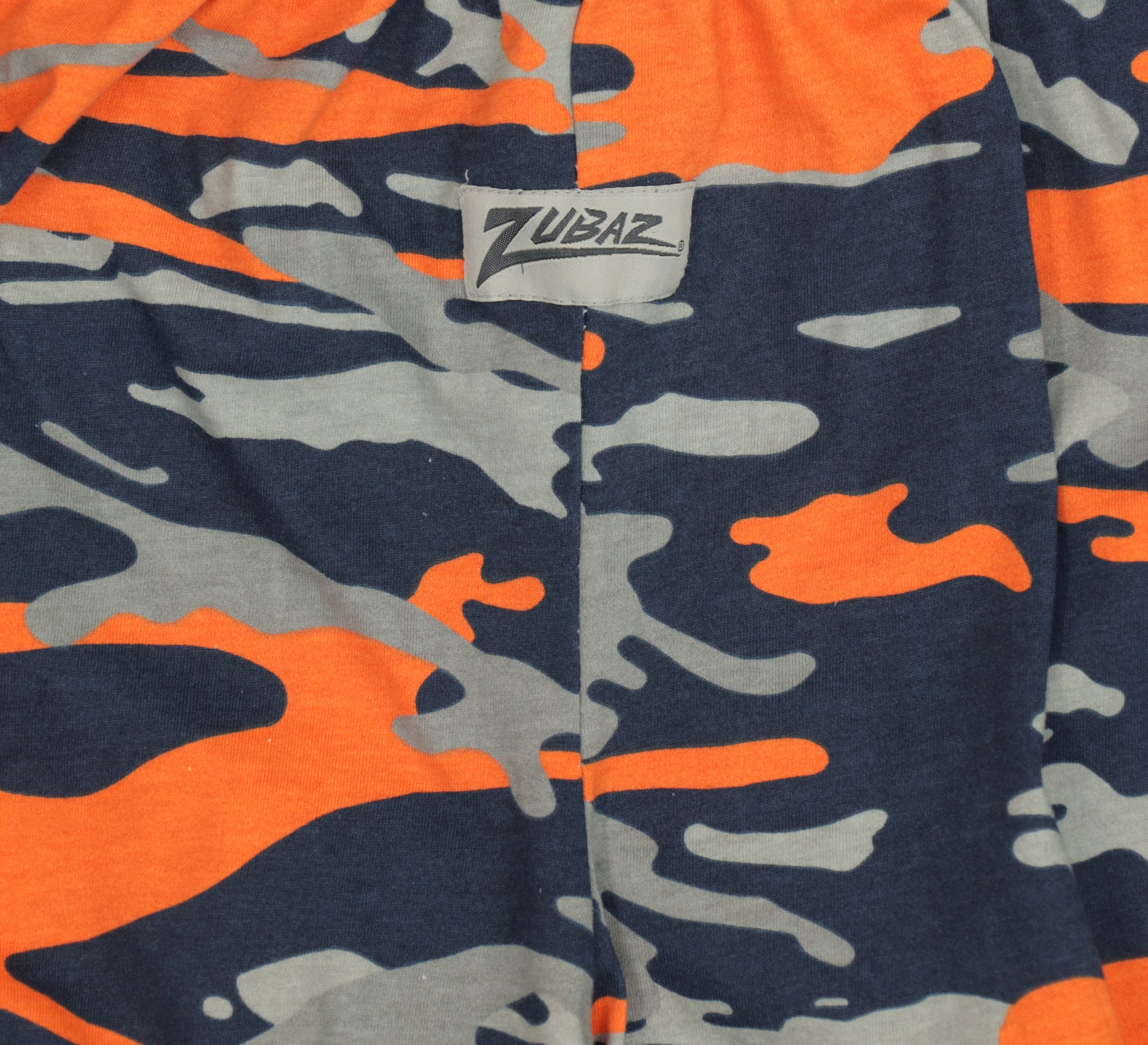 Zubaz NFL Adult Unisex Z88 Embroidered Alt Camo Shorts, Denver Broncos