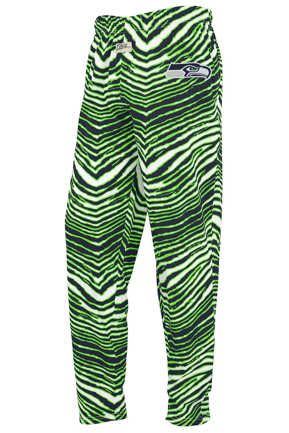 Zubaz NFL UNISEX Z88 Kids Zebra 3C Embroidered Pant, SEATTLE SEAHAWKS - Official NFL Seahawks Zubaz Apparel (1 of 4)