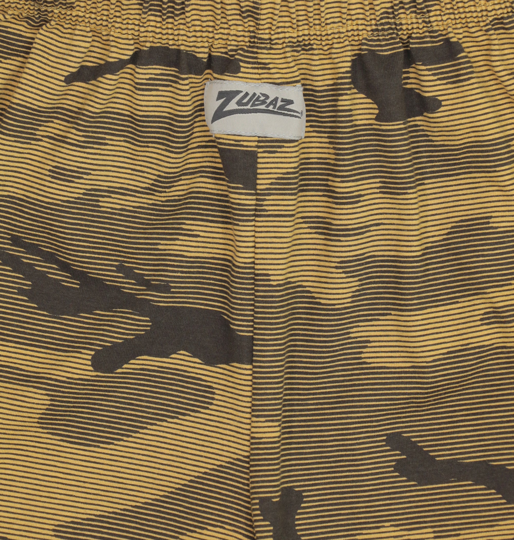Zubaz NFL Adult Unisex Z88 Camo Lines Shorts, New Orleans Saints