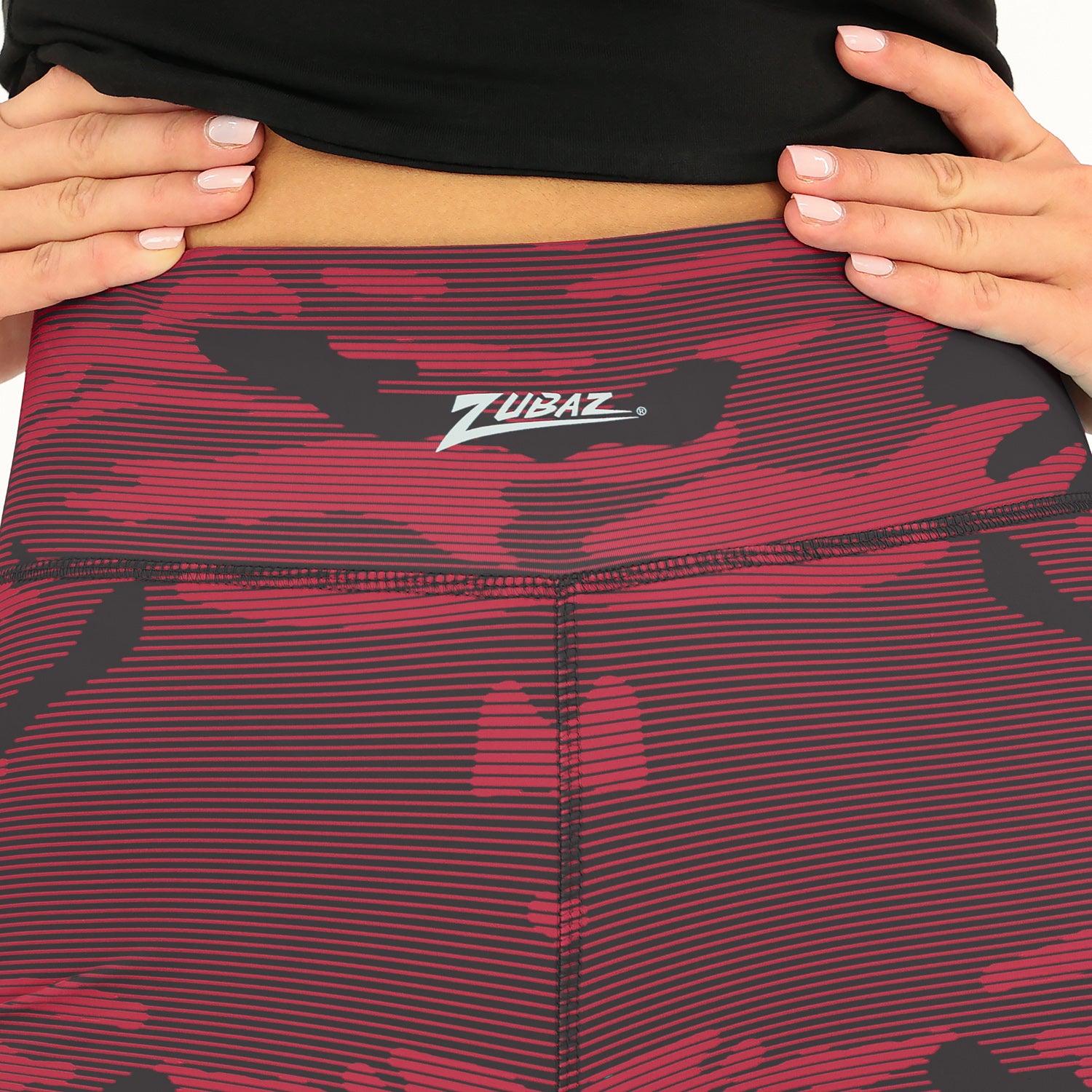 Zubaz NFL Women's Goal Line Camo Line Leggings, Arizona Cardinals