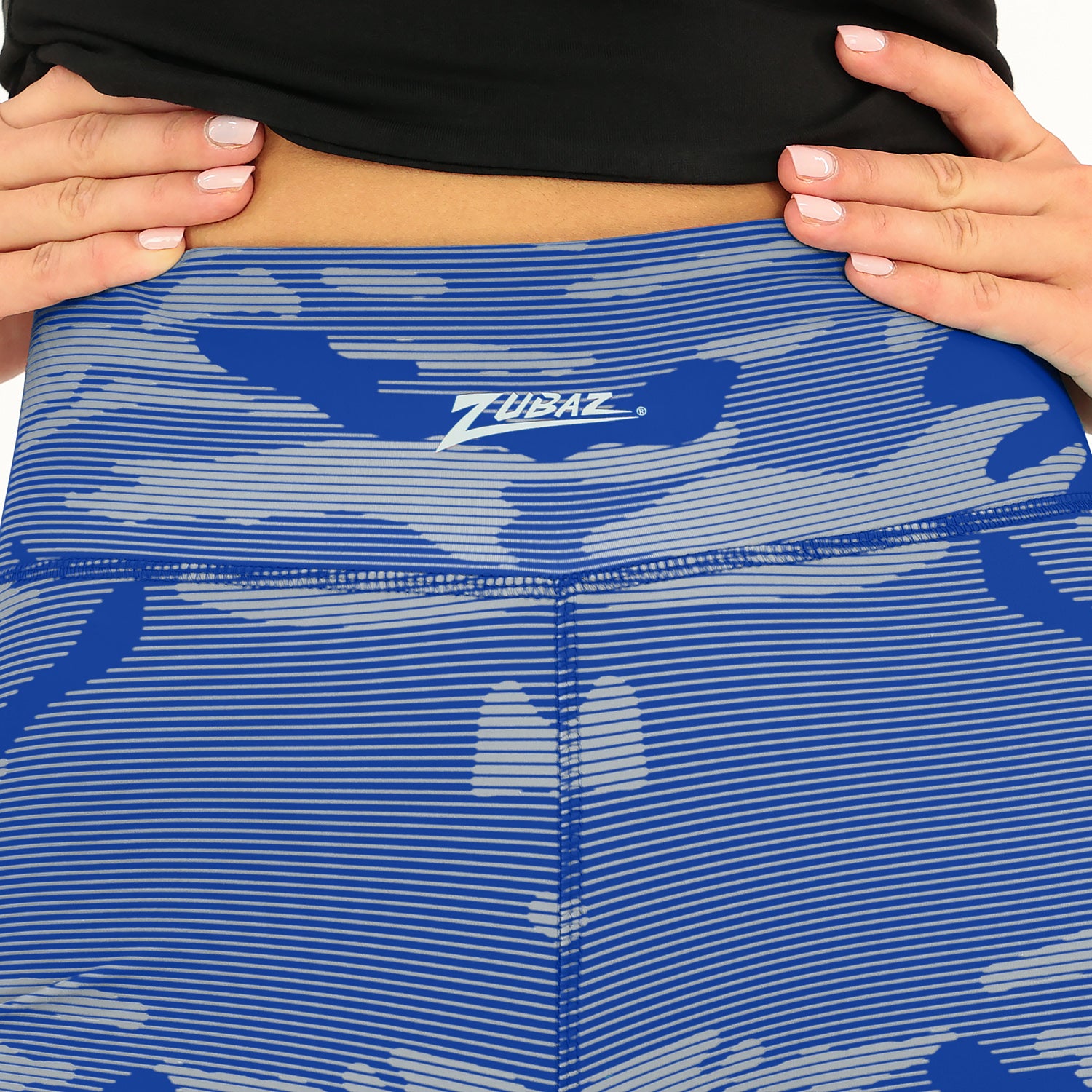 Zubaz NFL Women's Goal Line Camo Line Leggings, Indianapolis Colts