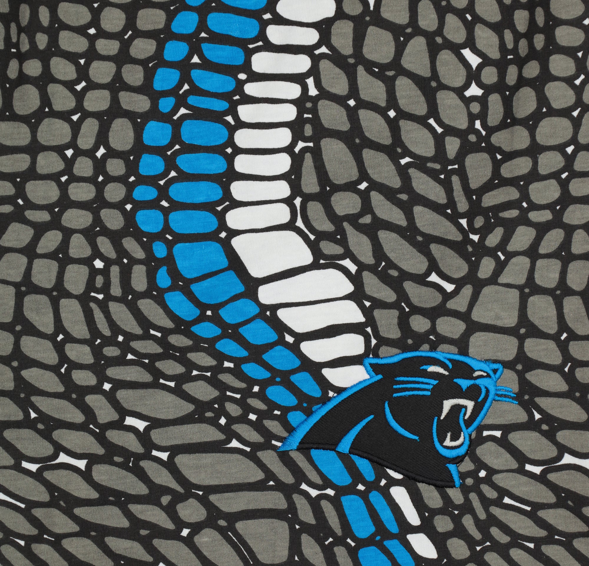 Zubaz NFL Adult Unisex Z88 Embroidered Gator 3 Color Shorts, Carolina Pantshers