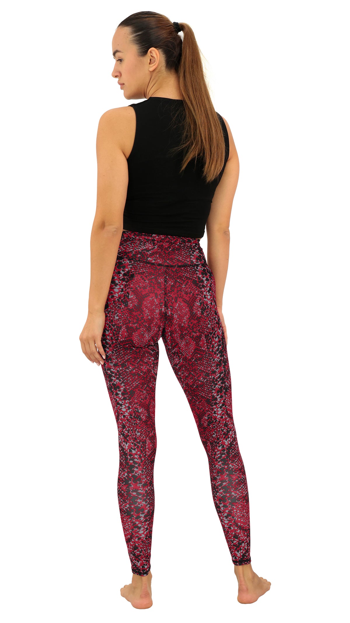 Zubaz NFL Women's Field Goal Primary Post Leggings, Arizona Cardinals - Official NFL Cardinals Zubaz Apparel (3 of 45)
