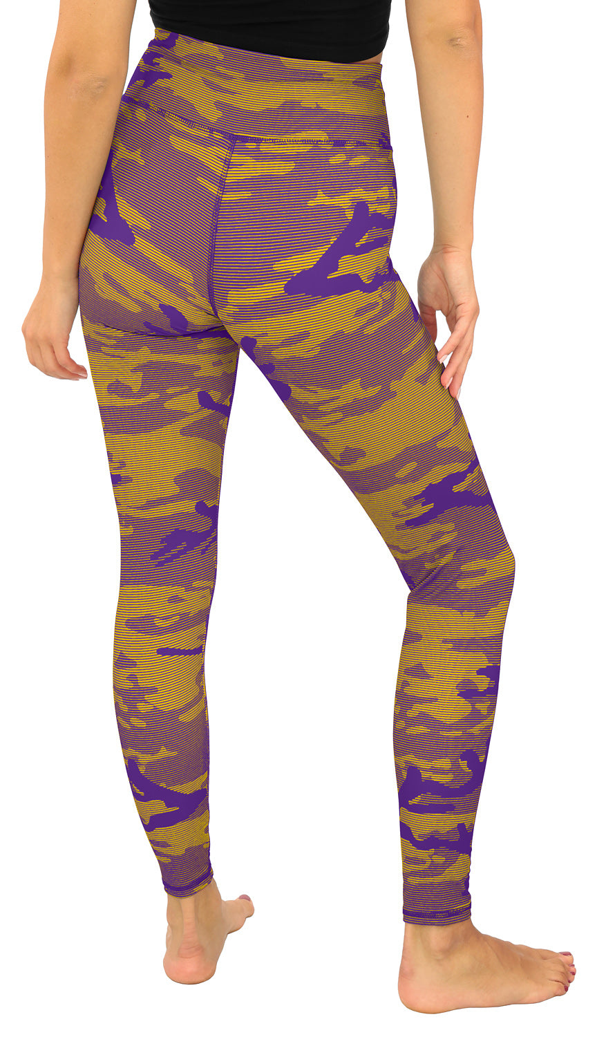 Zubaz NFL Women's Goal Line Camo Line Leggings, Minnesota Vikings - Official NFL Vikings Zubaz Apparel (12 of 53)