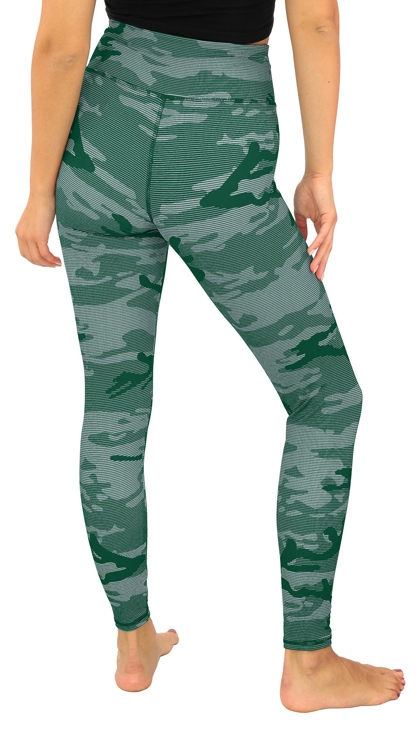 Zubaz NFL Women's Goal Line Camo Line Leggings, New York Jets - Official NFL Jets Zubaz Apparel (12 of 53)
