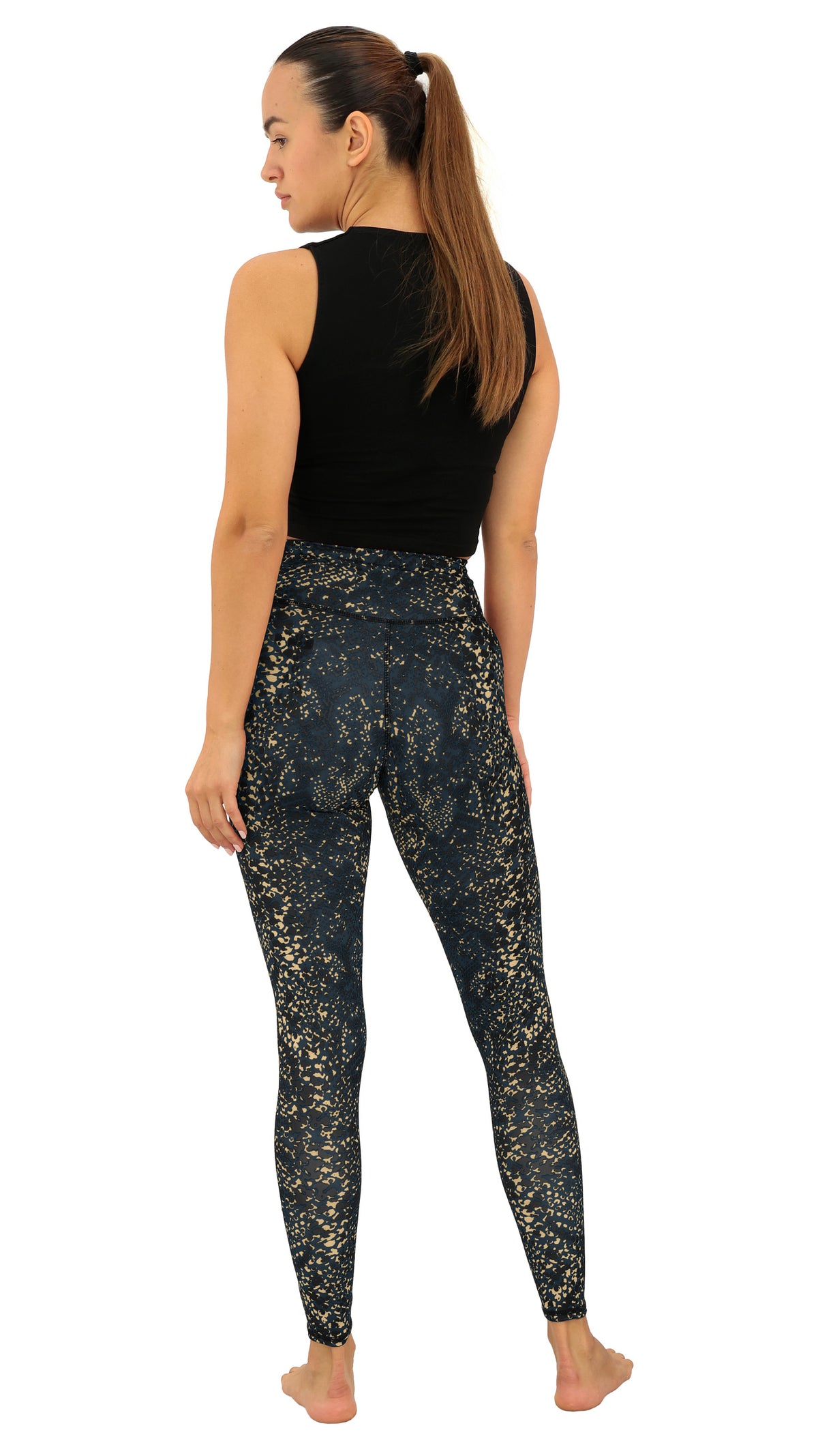 Zubaz NFL Women's Field Goal Primary Post Leggings, New Orleans Saints - Official NFL Saints Zubaz Apparel (8 of 48)