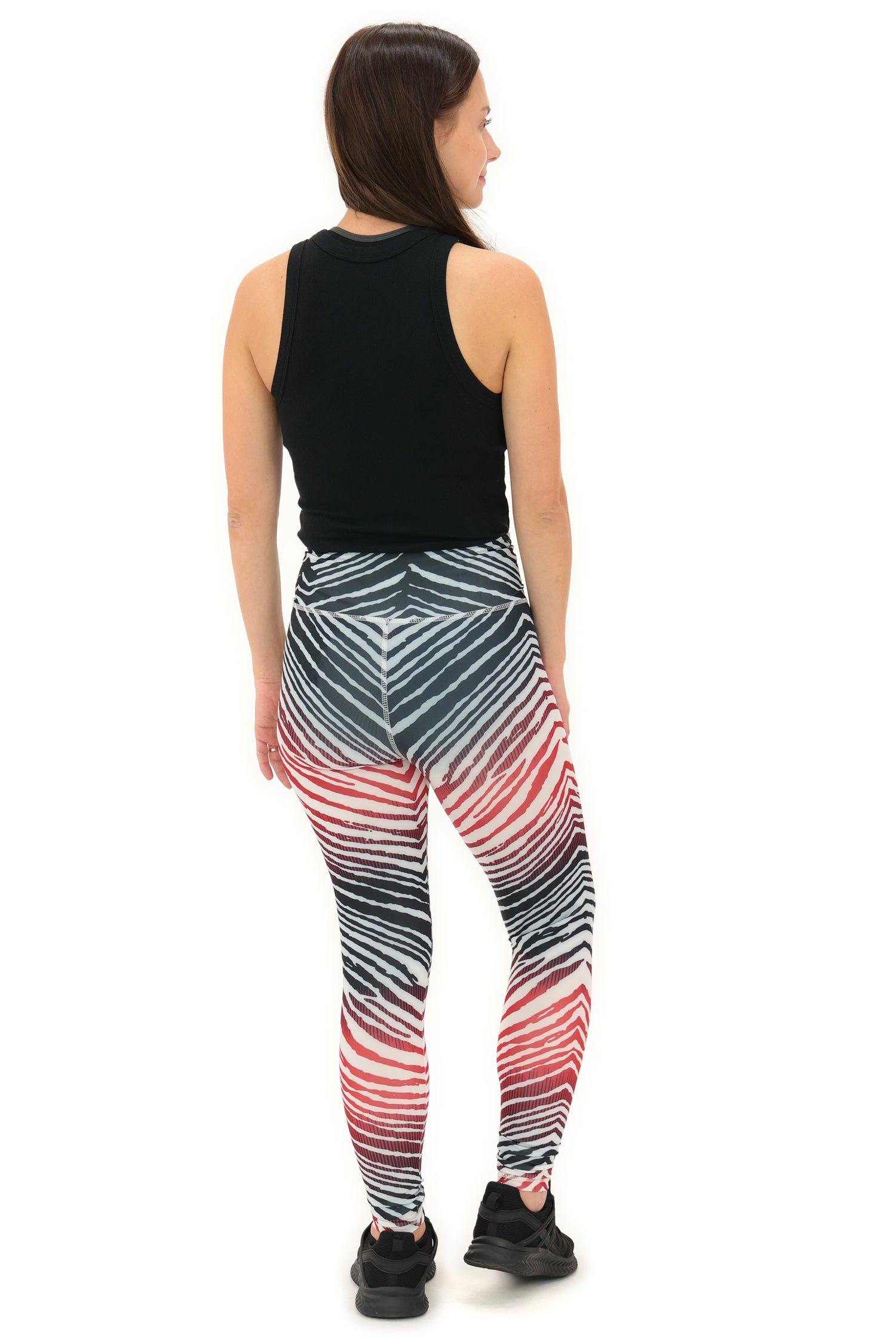 Zubaz NFL Women's Primary Logo Zebra Ombre Leggings, Arizona Cardinals - Official NFL Cardinals Zubaz Apparel (51 of 63)