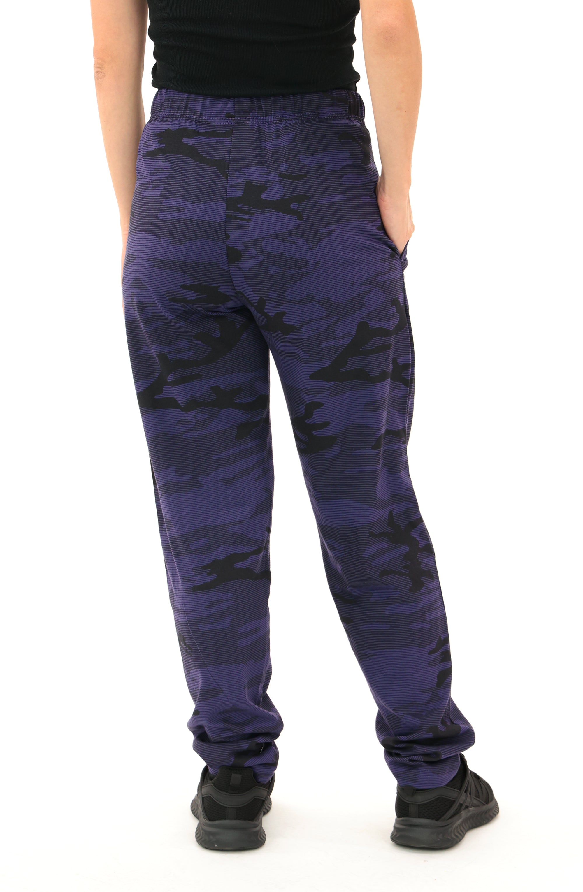 Zubaz NFL Adult Unisex Z88 Camo Lines Pants, Baltimore Ravens