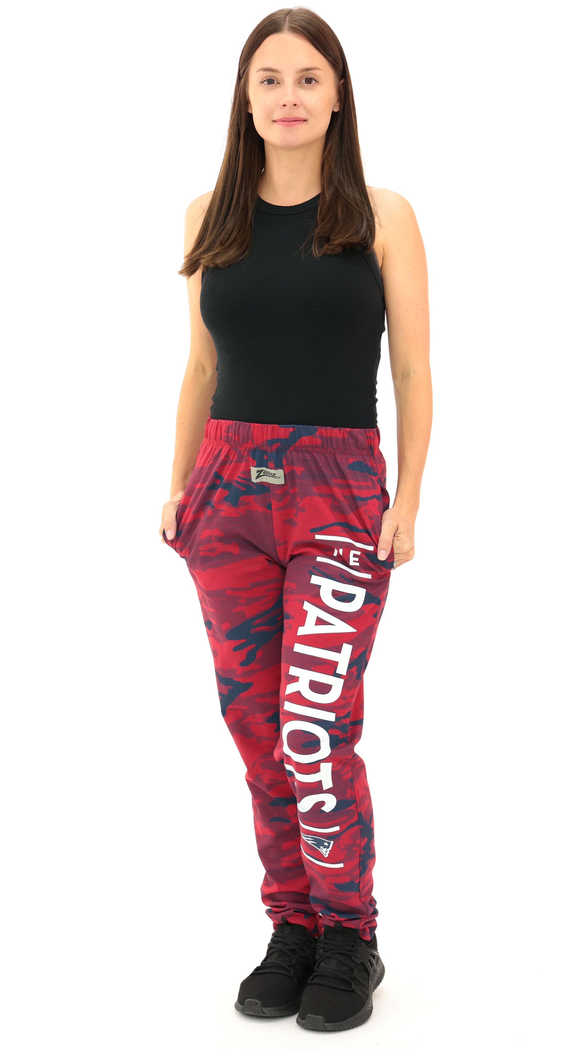 Zubaz NFL Adult Unisex Z88 Camo Lines Pants, New England Patriots - Official NFL Patriots Zubaz Apparel (5 of 8)