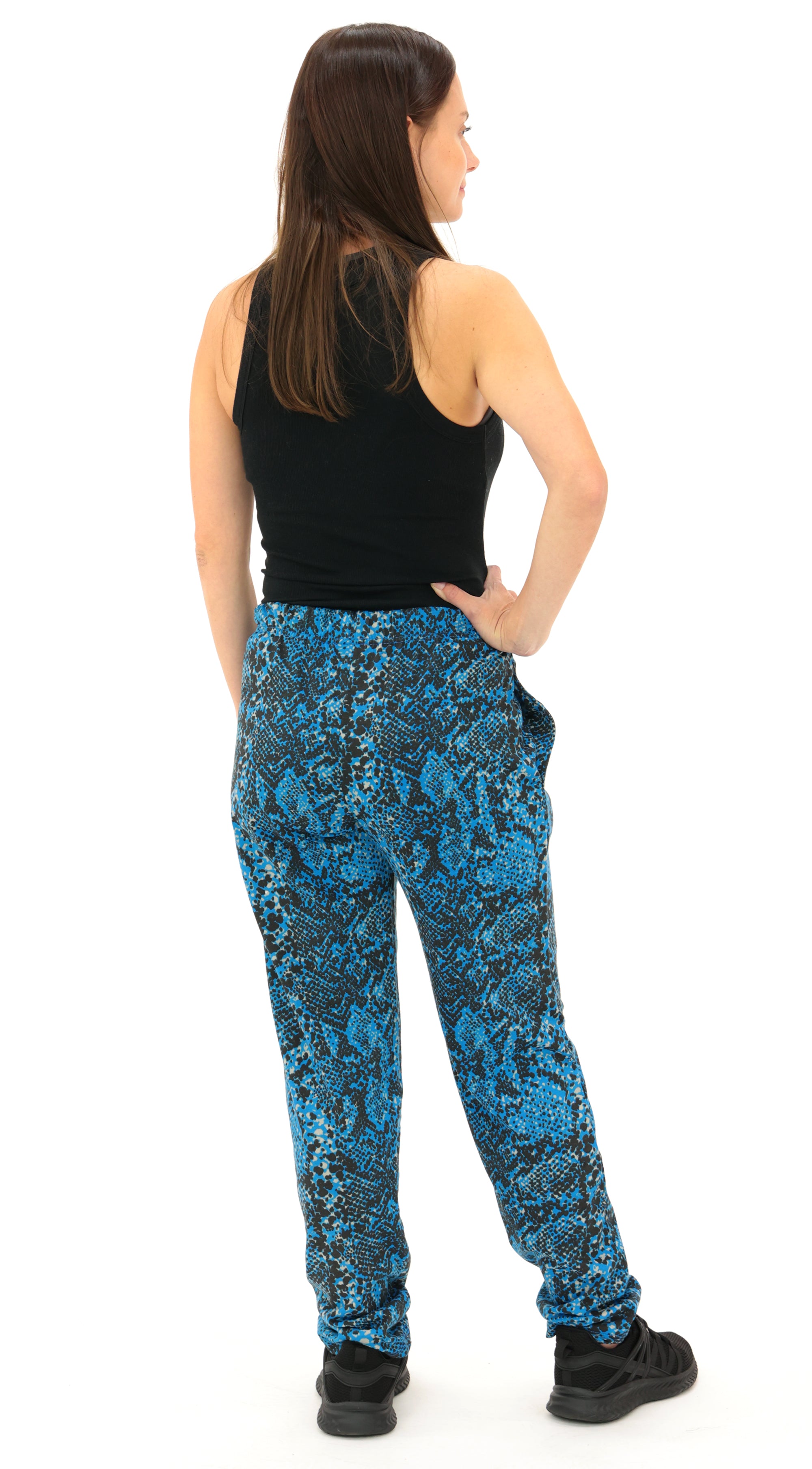 Zubaz NFL Adult Unisex Z88 Embroidered Post Pattern Pants, Detroit Lions