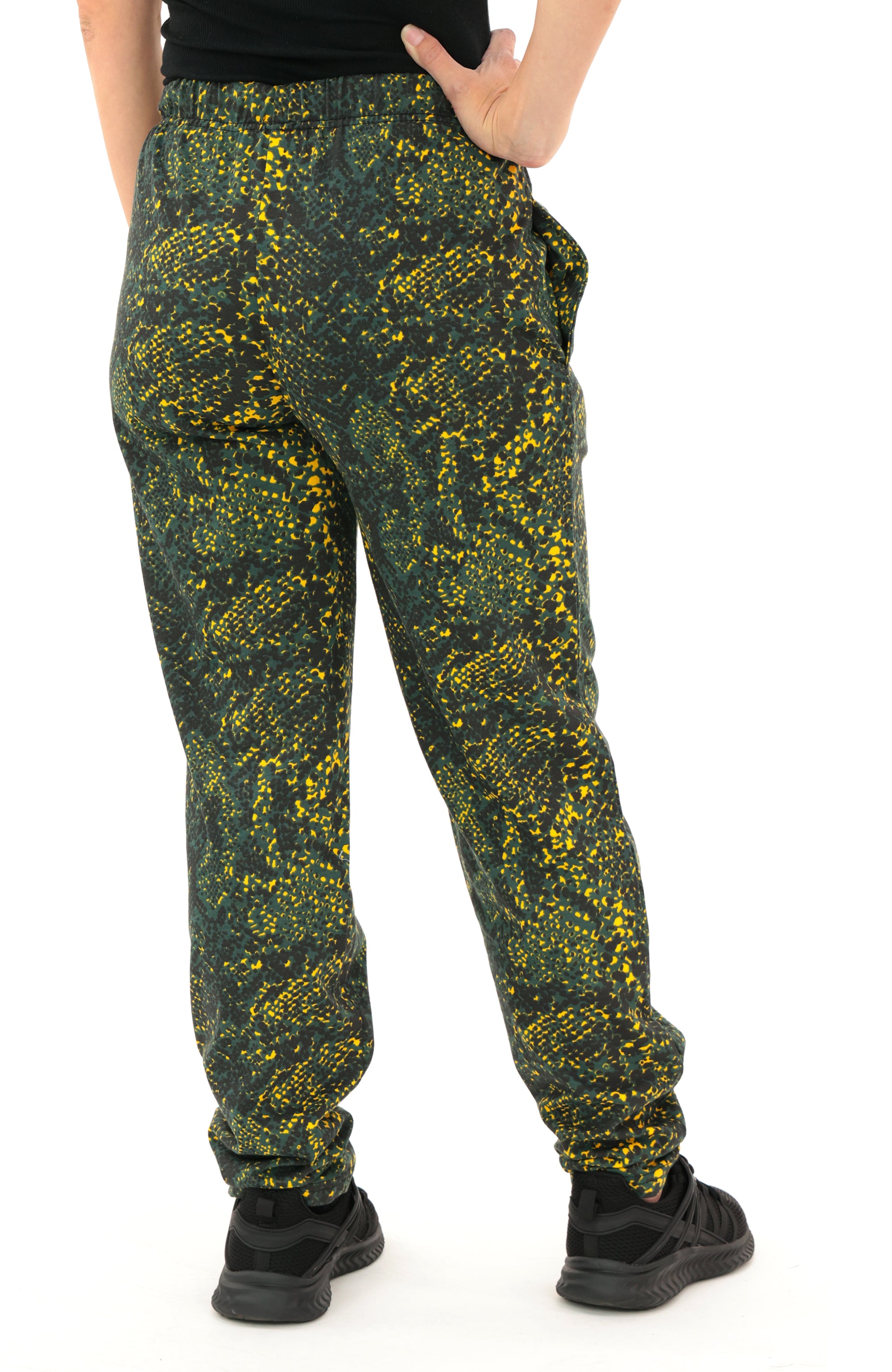 Zubaz NFL Adult Unisex Z88 Embroidered Post Pattern Pants, Green Bay Packers