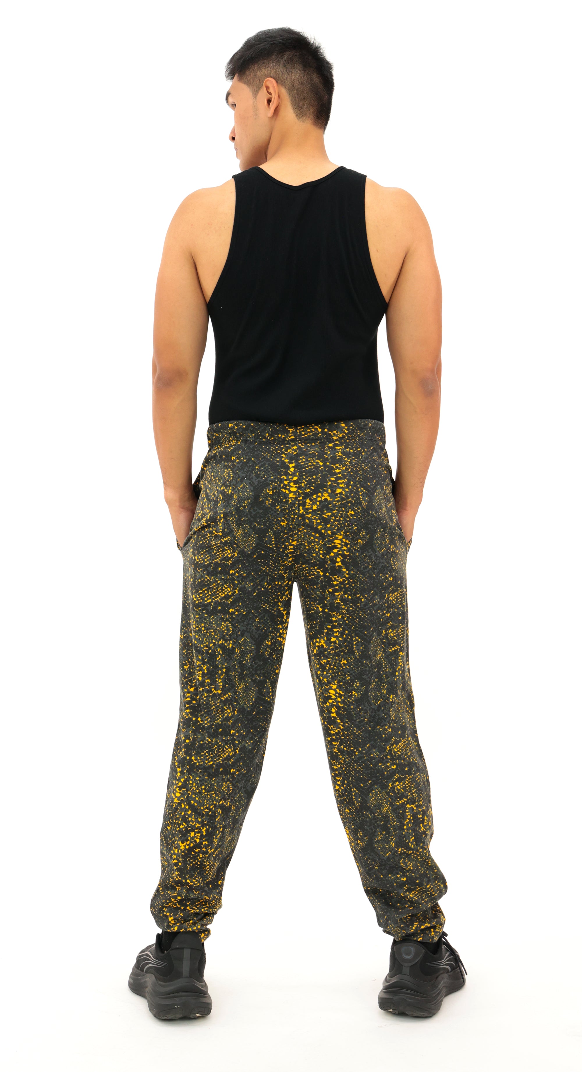 Zubaz NFL Adult Unisex Z88 Embroidered Post Pattern Pants, Pittsburgh Steelers