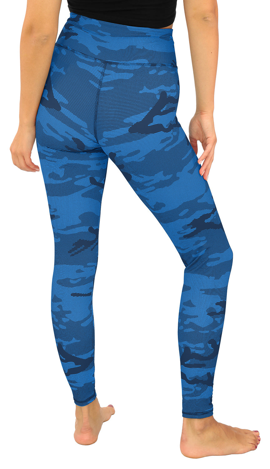 Zubaz NFL Women's Goal Line Camo Line Leggings, Tennessee Titans - Official NFL Titans Zubaz Apparel (3 of 56)