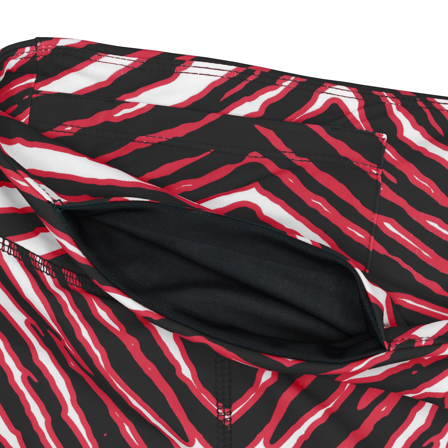 Zubaz NFL Women's 3 Color Zebra Leggings, Tampa Bay Buccaneers - Official NFL Licensed Zubaz Apparel (3 of 14)