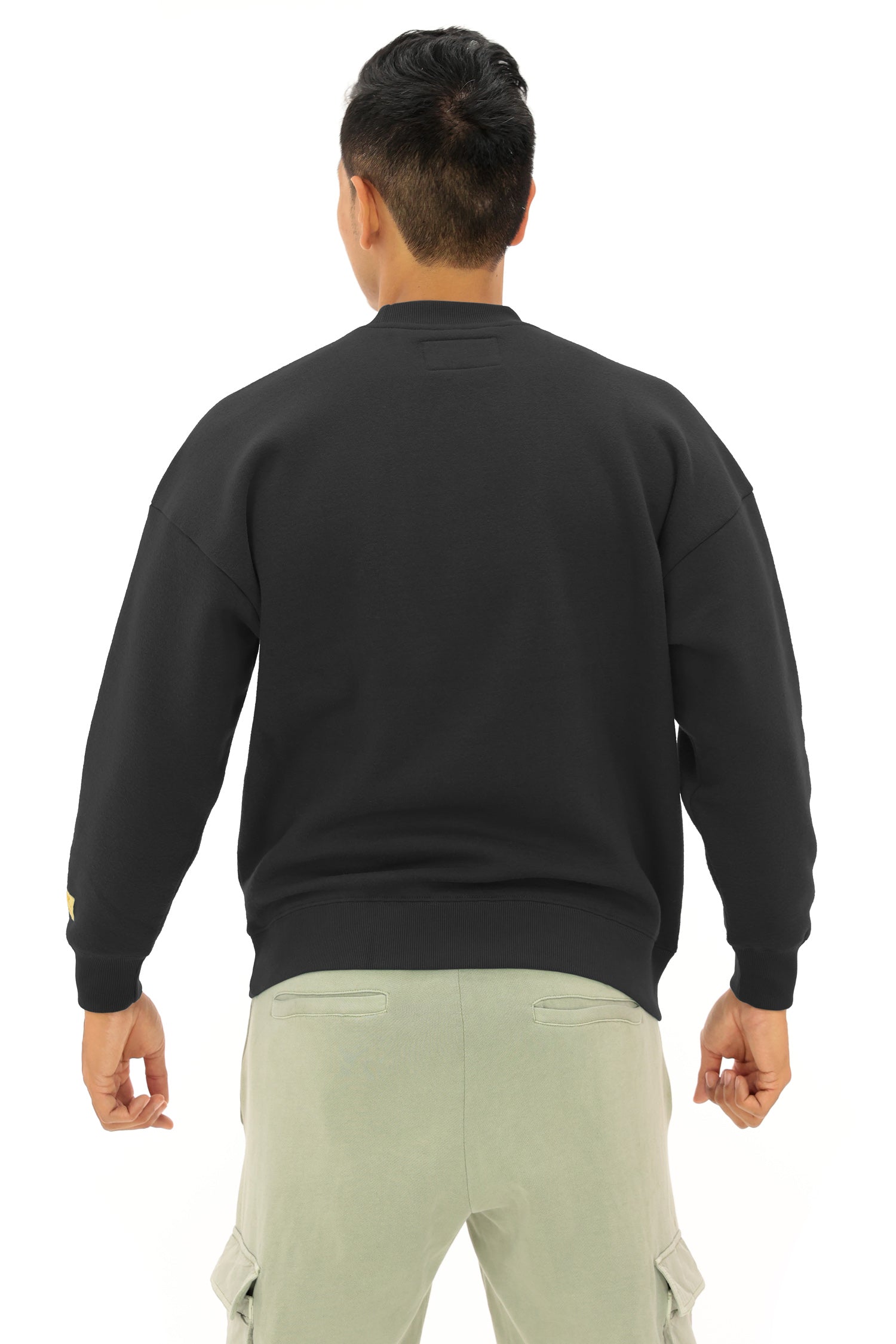 Zubaz NFL 90s Drop Shoulder Crewneck -MVP, BALTIMORE RAVENS