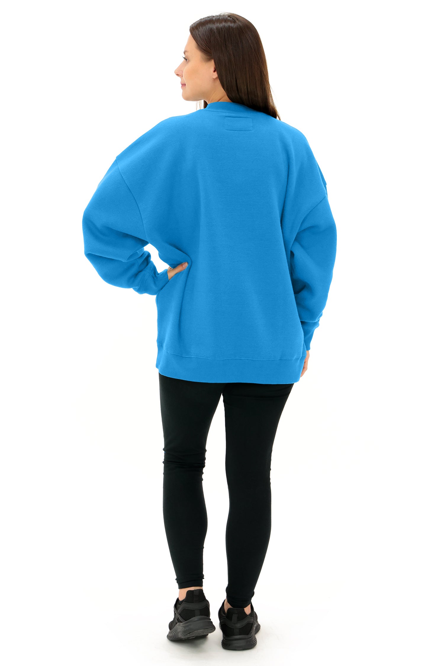 Zubaz NFL 90s Drop Shoulder Crewneck -MVP, DETROIT LIONS