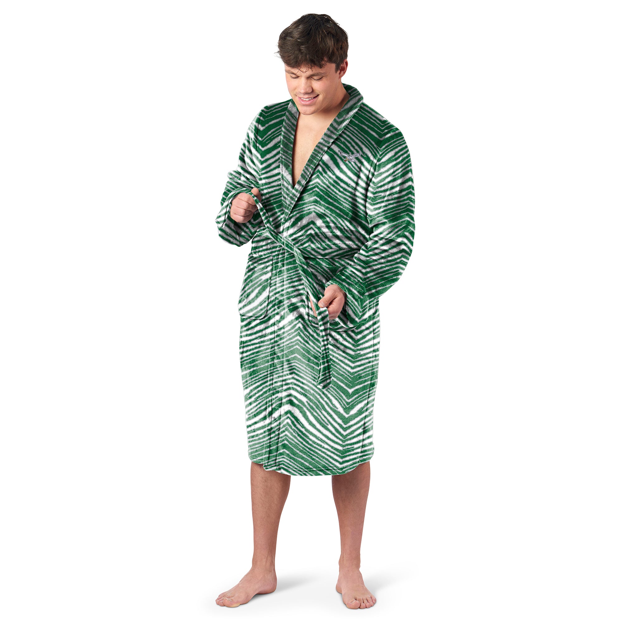 Zubaz X Northwest SCATTER PRINT ROBE ZUBAZ - EAGLES