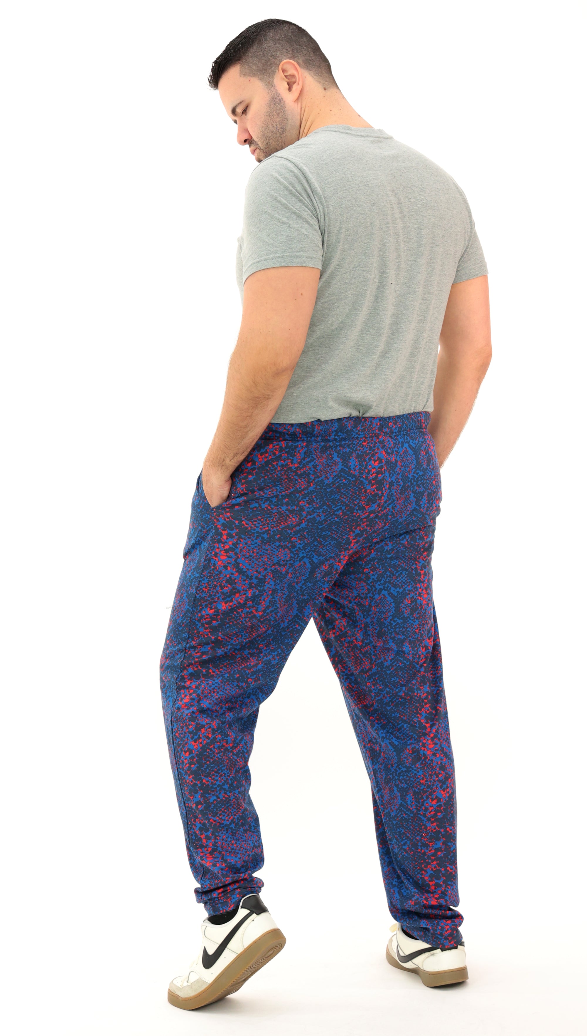 Zubaz NFL Adult Unisex for Men and Women Z88 Embroidered Post Pattern Pants, Houston Texans