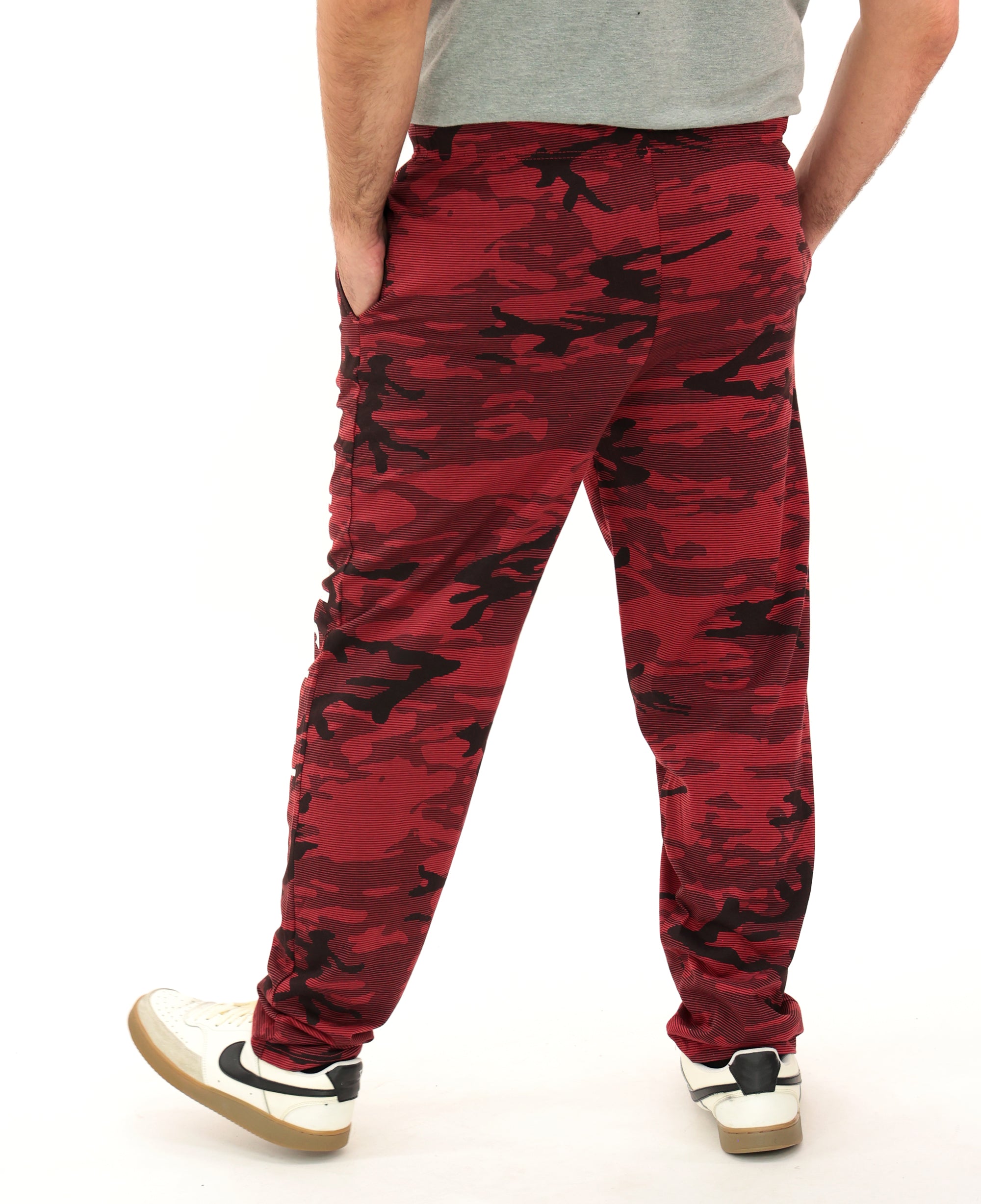 Zubaz NFL Adult Unisex Z88 Camo Lines Pants, Arizona Cardinals