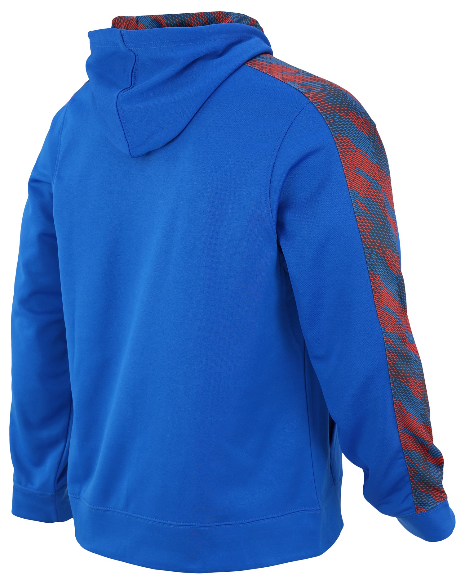 Zubaz NFL Men's Pullover Hoodie With Viper Stripe, Bills Mafia, Buffalo Bills