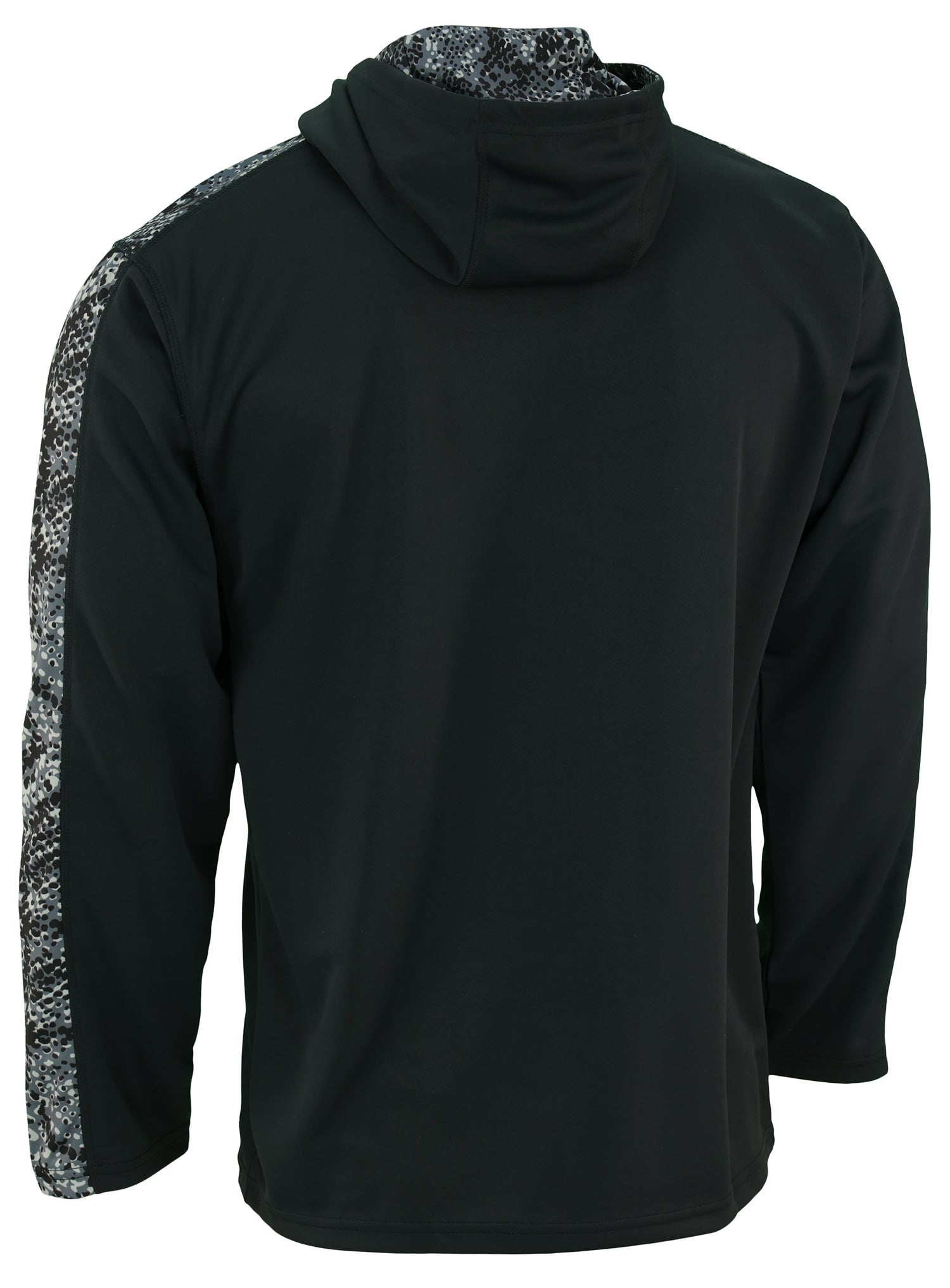 Zubaz NFL Men's Elevated Team Name Hoodie Buffalo Bills