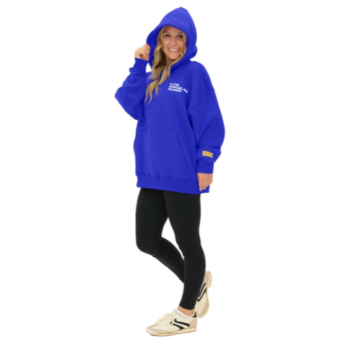 Zubaz NFL 90s Drop Shoulder Hoodie -MVP, LOS ANGELES RAMS - Official NFL Rams Zubaz Apparel (2 of 12)