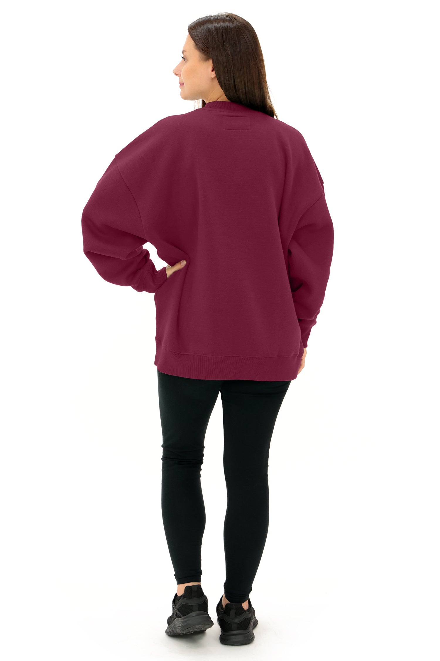 Zubaz NFL 90s Drop Shoulder Crewneck -MVP, WASHINGTON COMMANDERS