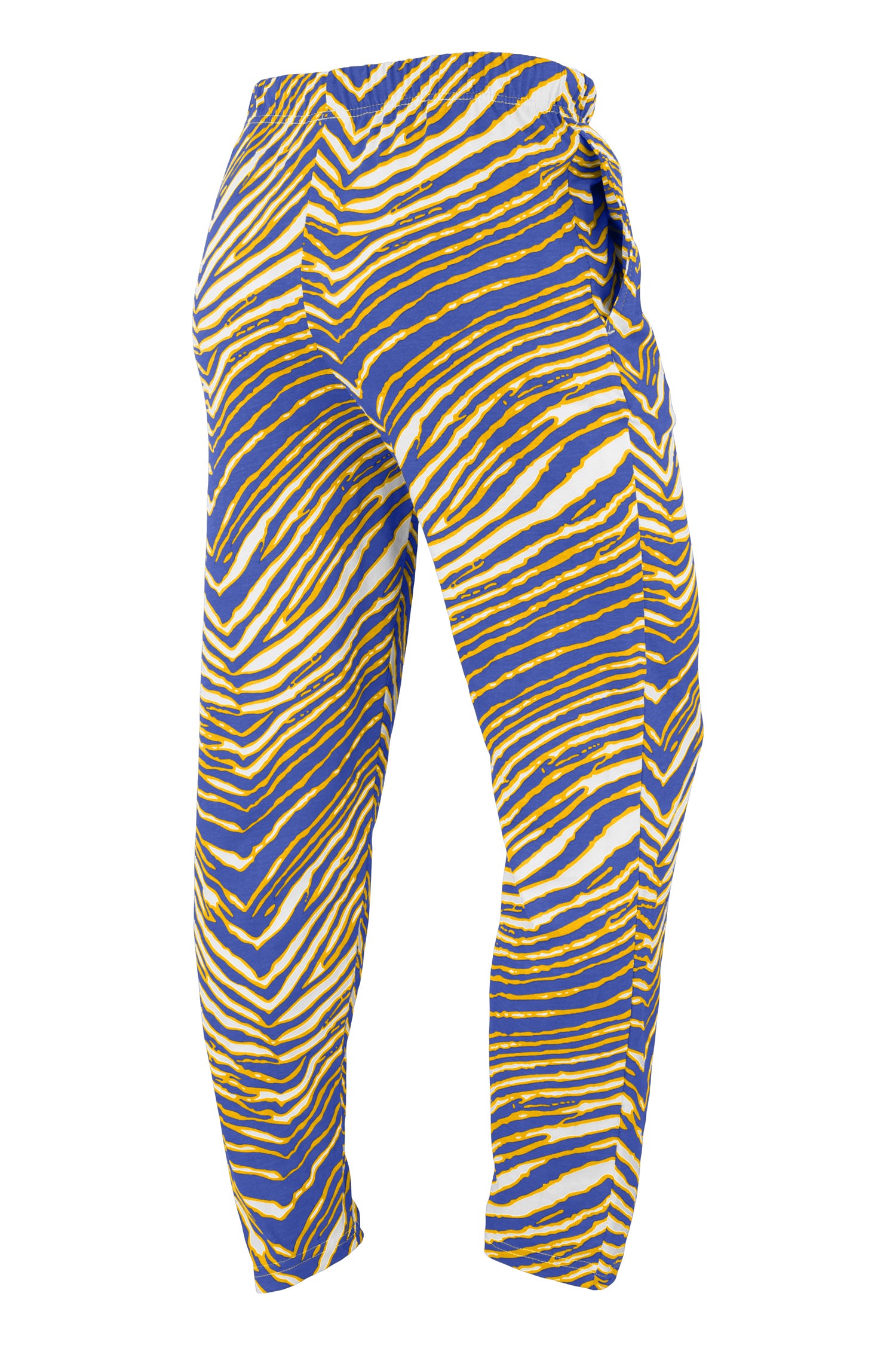 Zubaz NFL UNISEX Z88 3 Color Zebra Direct Embroidered Logo Pants, LOS ANGELES RAMS - Official NFL Rams Zubaz Apparel (6 of 1
