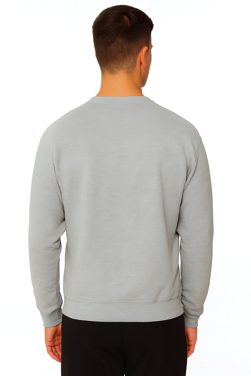 Zubaz NFL Las Vegas Raiders Men's Gridiron Zebra 2 Color Heather Gray Crewneck Sweatshirt