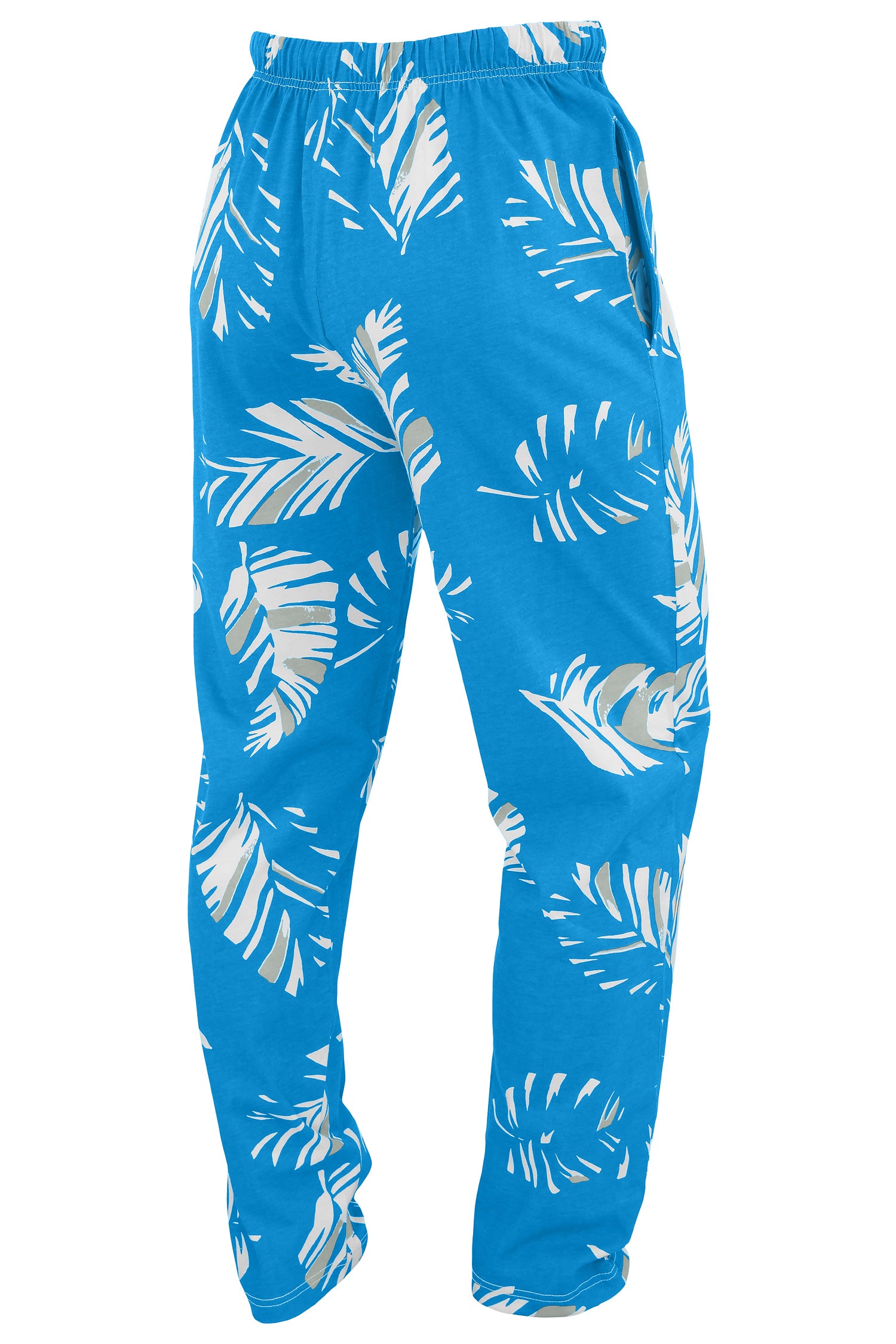 Zubaz NFL Adult Unisex Z88 Embroidered Leaf 3 Color Pants, Detroit Lions