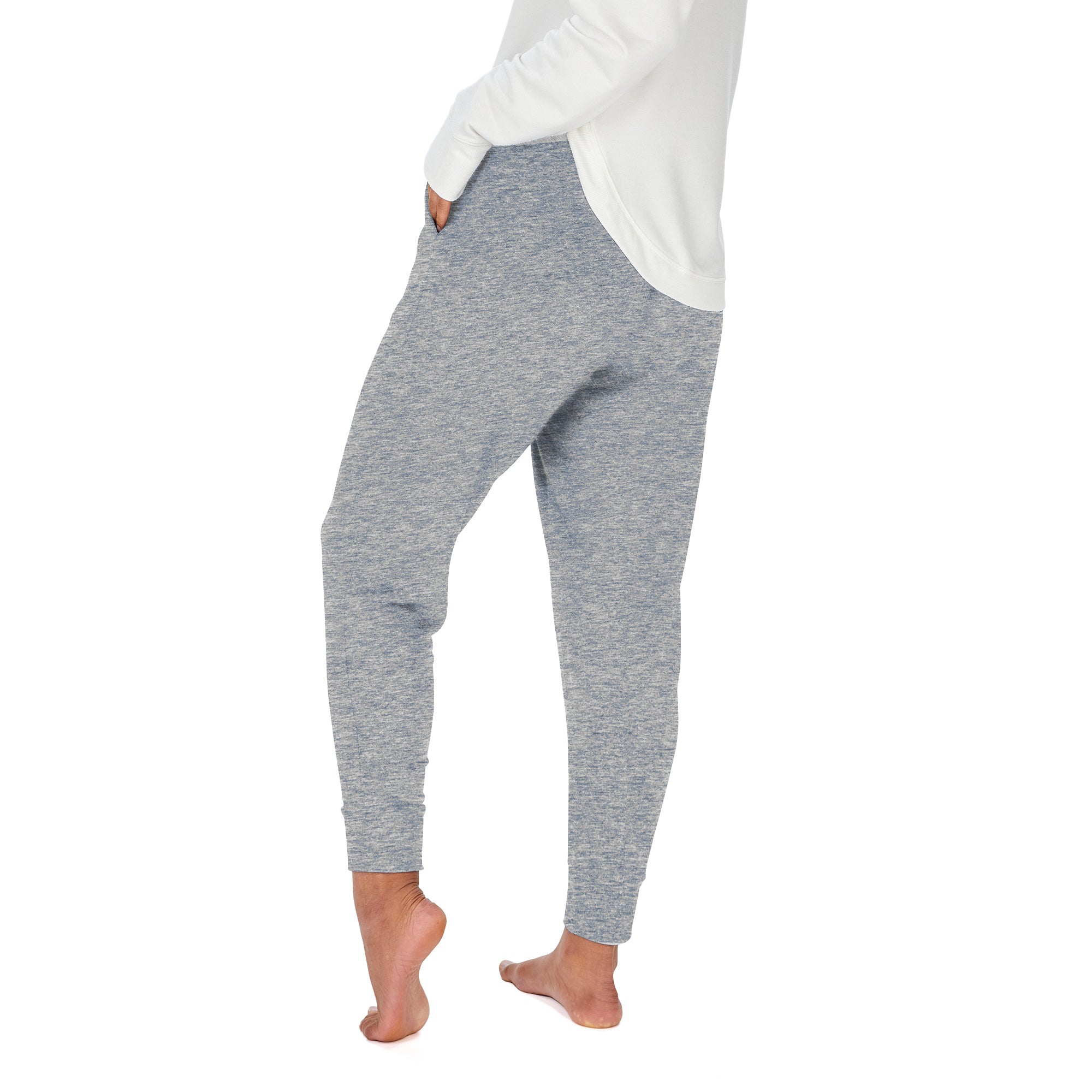Zubaz NFL Women's Upright Soft Marled Team Color Jogger, Seattle Seahawks