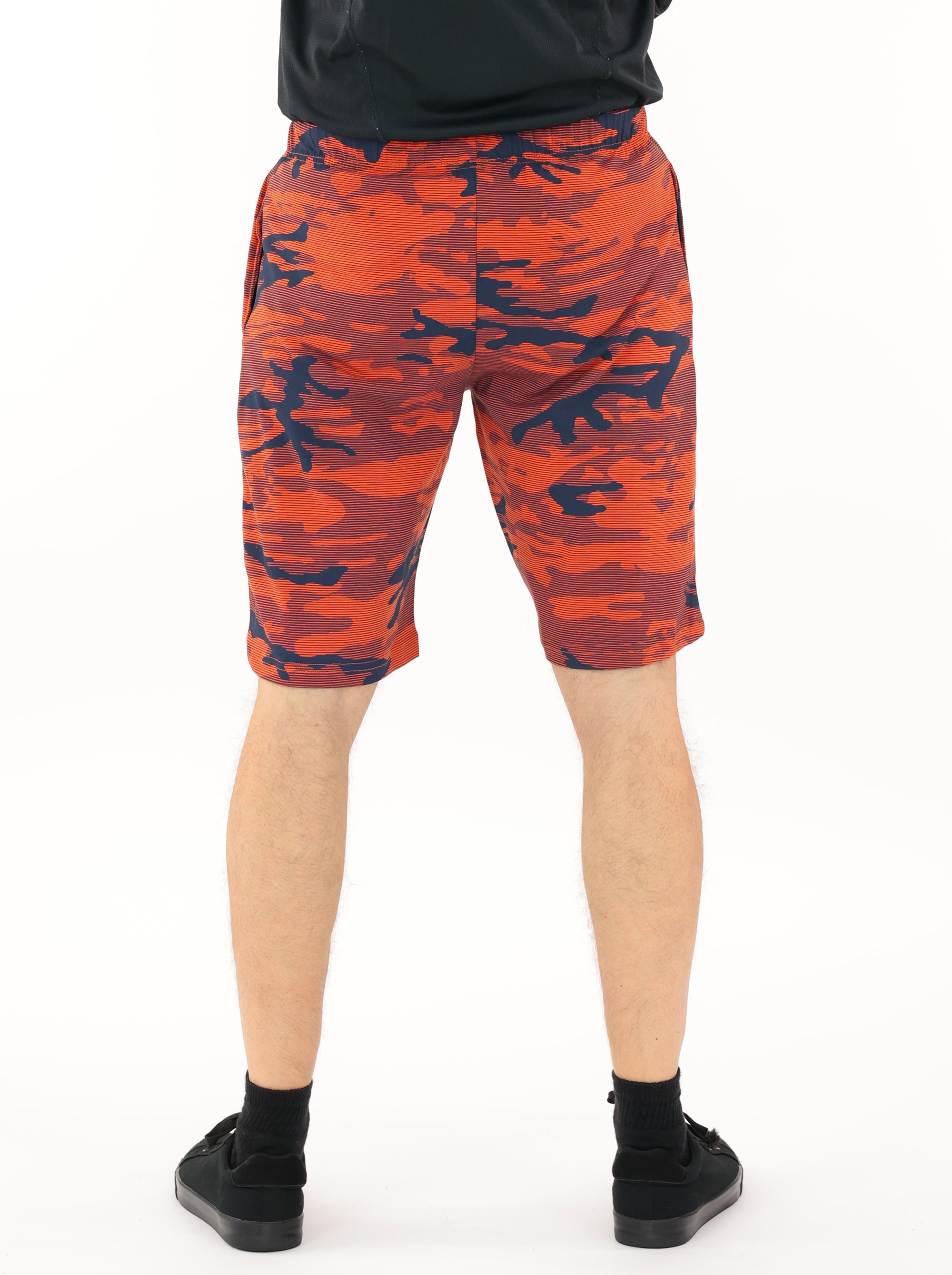 Zubaz NFL Adult Unisex Z88 Camo Lines Shorts, Denver Broncos