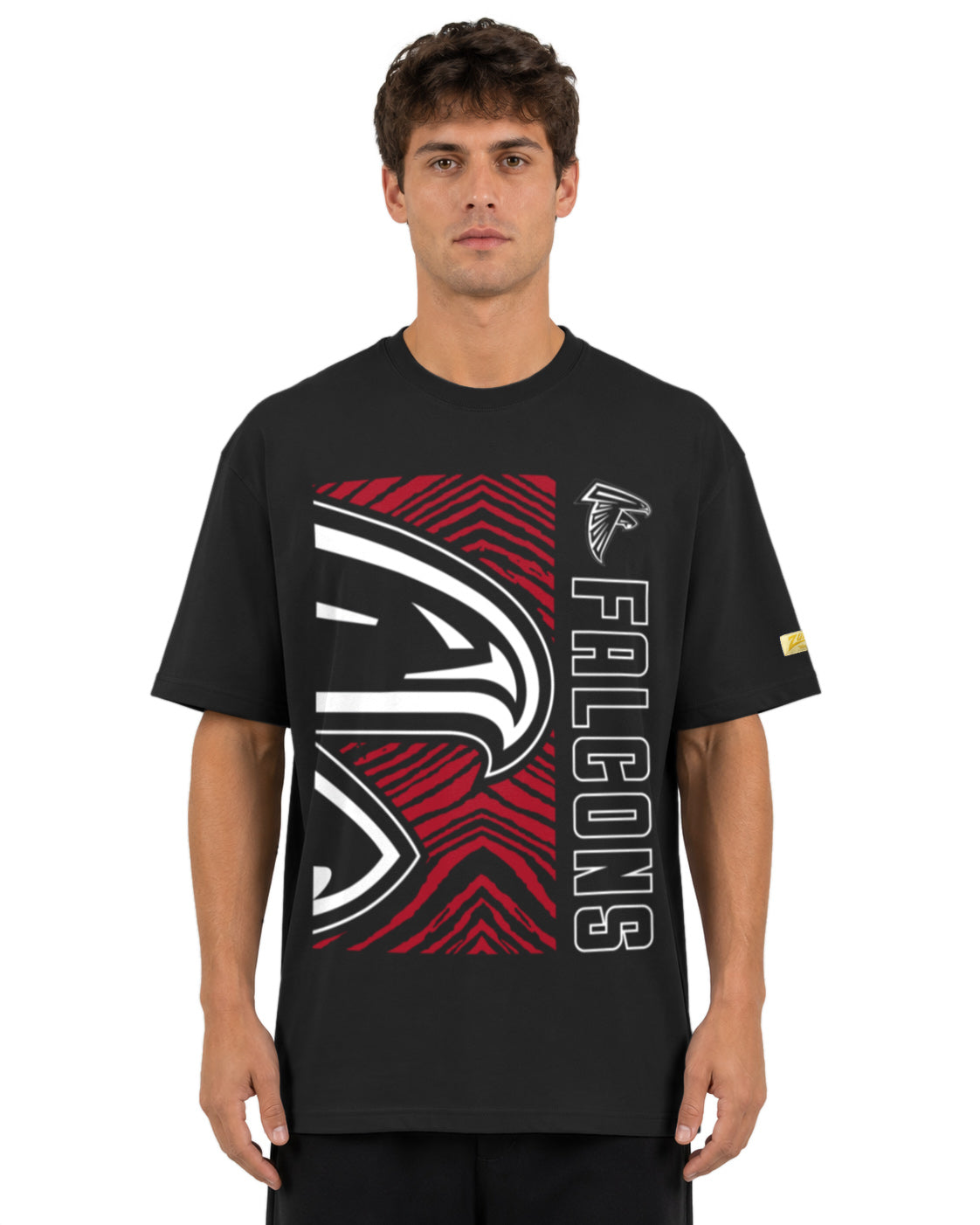 Zubaz NFL Vintage 90s MVP Graphic T-Shirt, Atlanta Falcons