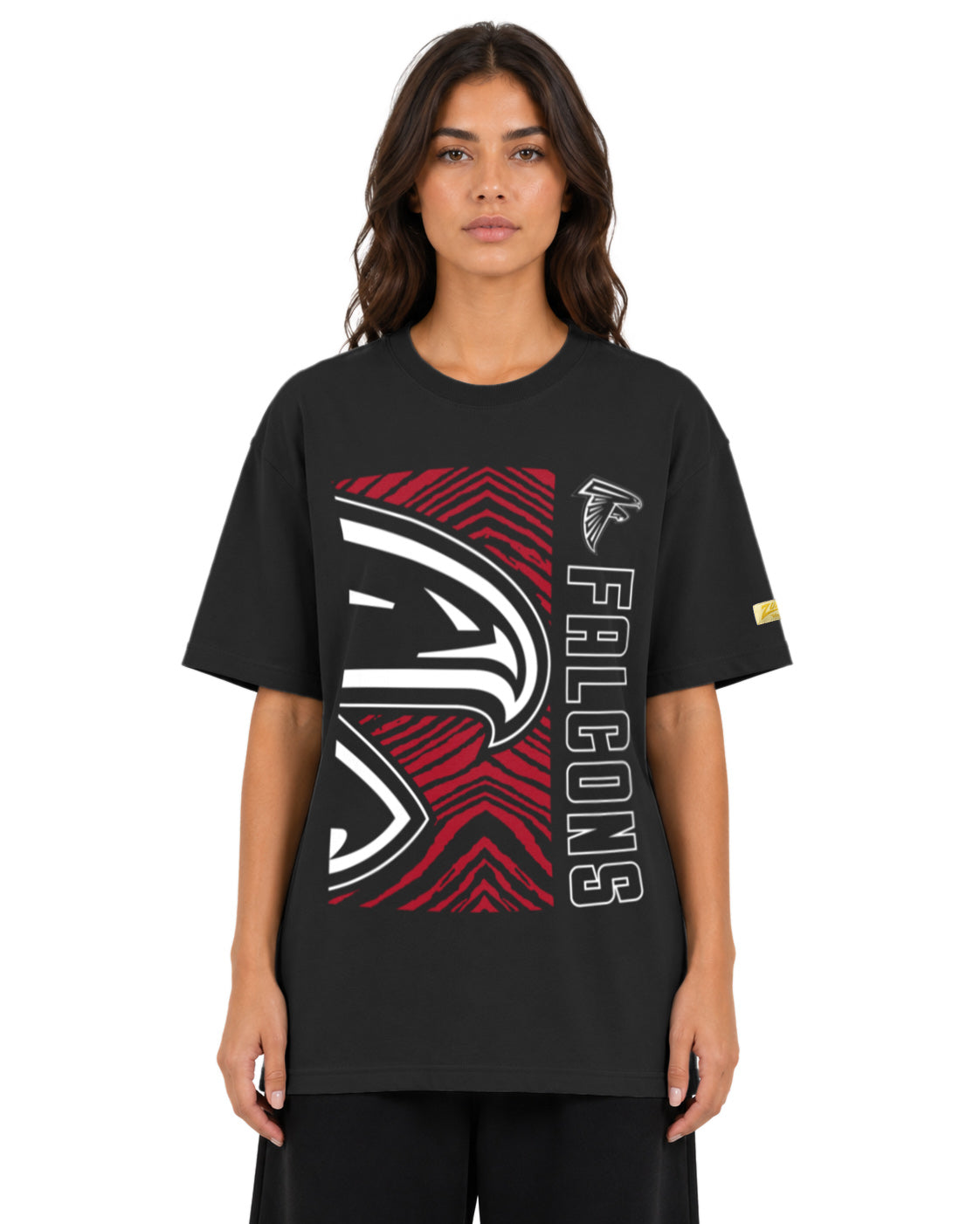 Zubaz NFL Vintage 90s MVP Graphic T-Shirt, Atlanta Falcons