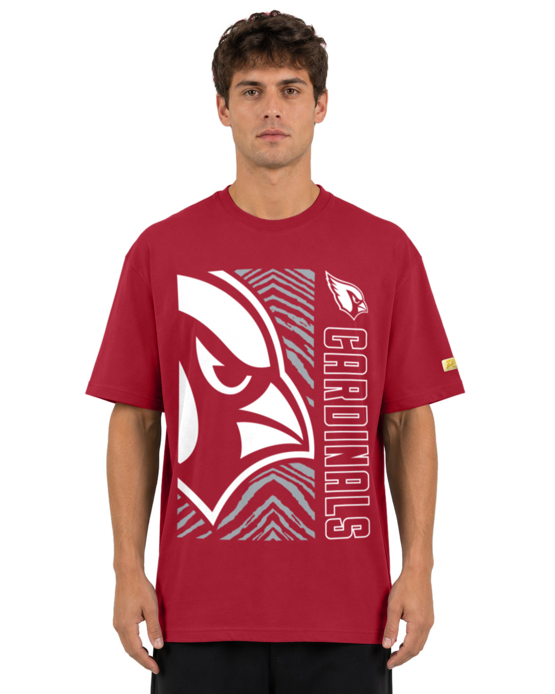 Zubaz NFL Vintage 90s MVP Graphic T-Shirt, Arizona Cardinals
