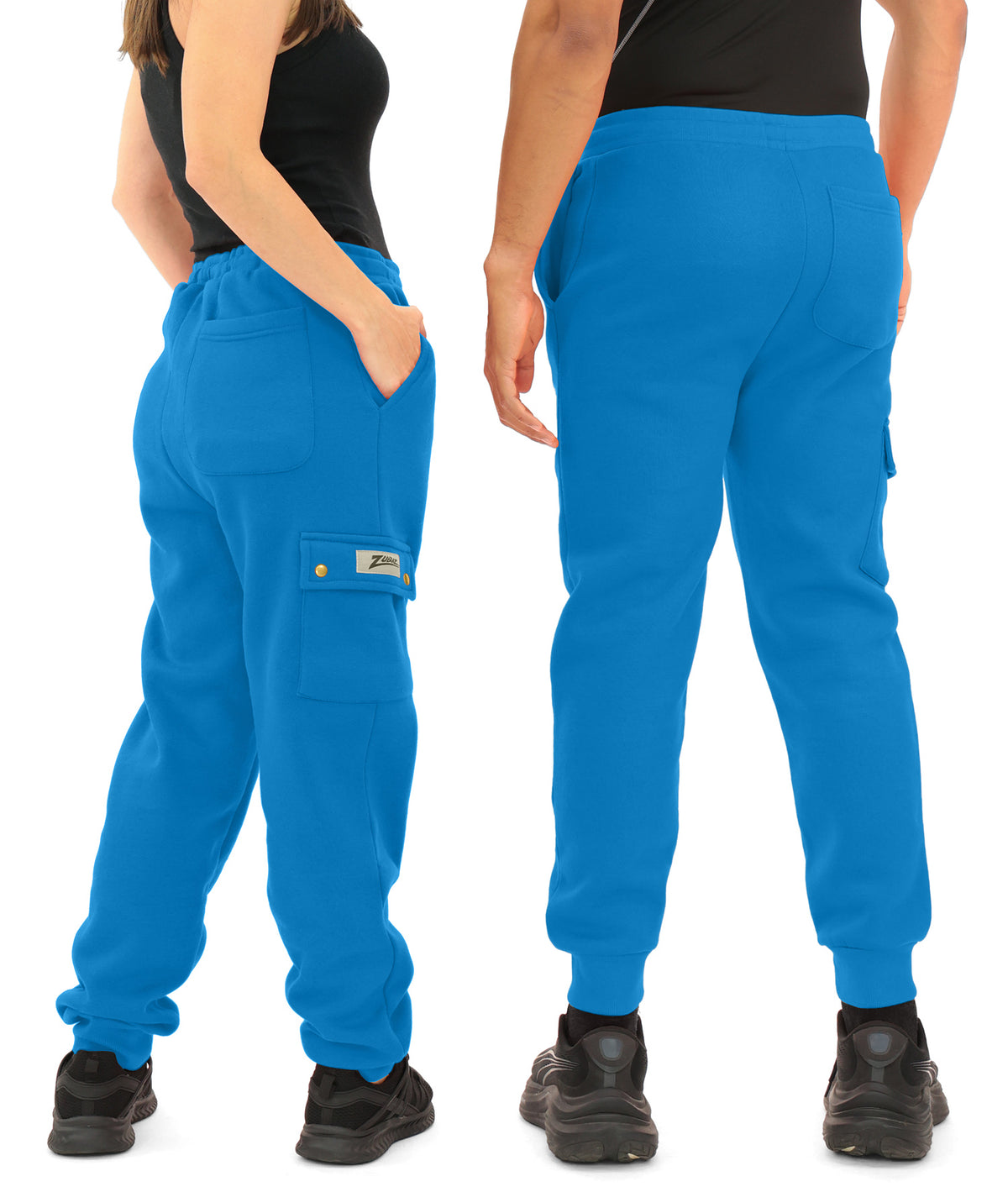 Zubaz NFL Detroit Lions Men's Team Color Cargo Joggers