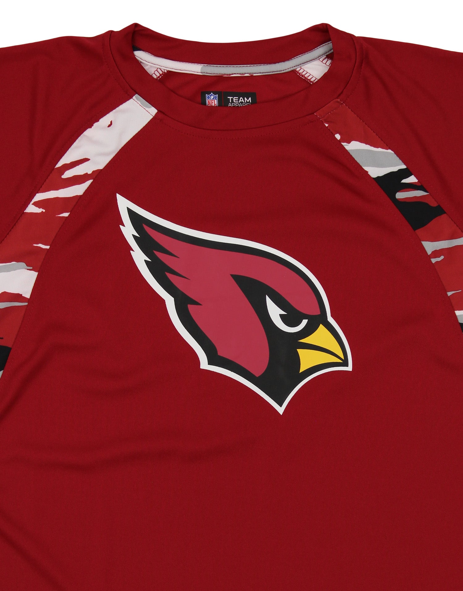Zubaz NFL Men's Arizona Cardinals Camo Solid T-Shirt