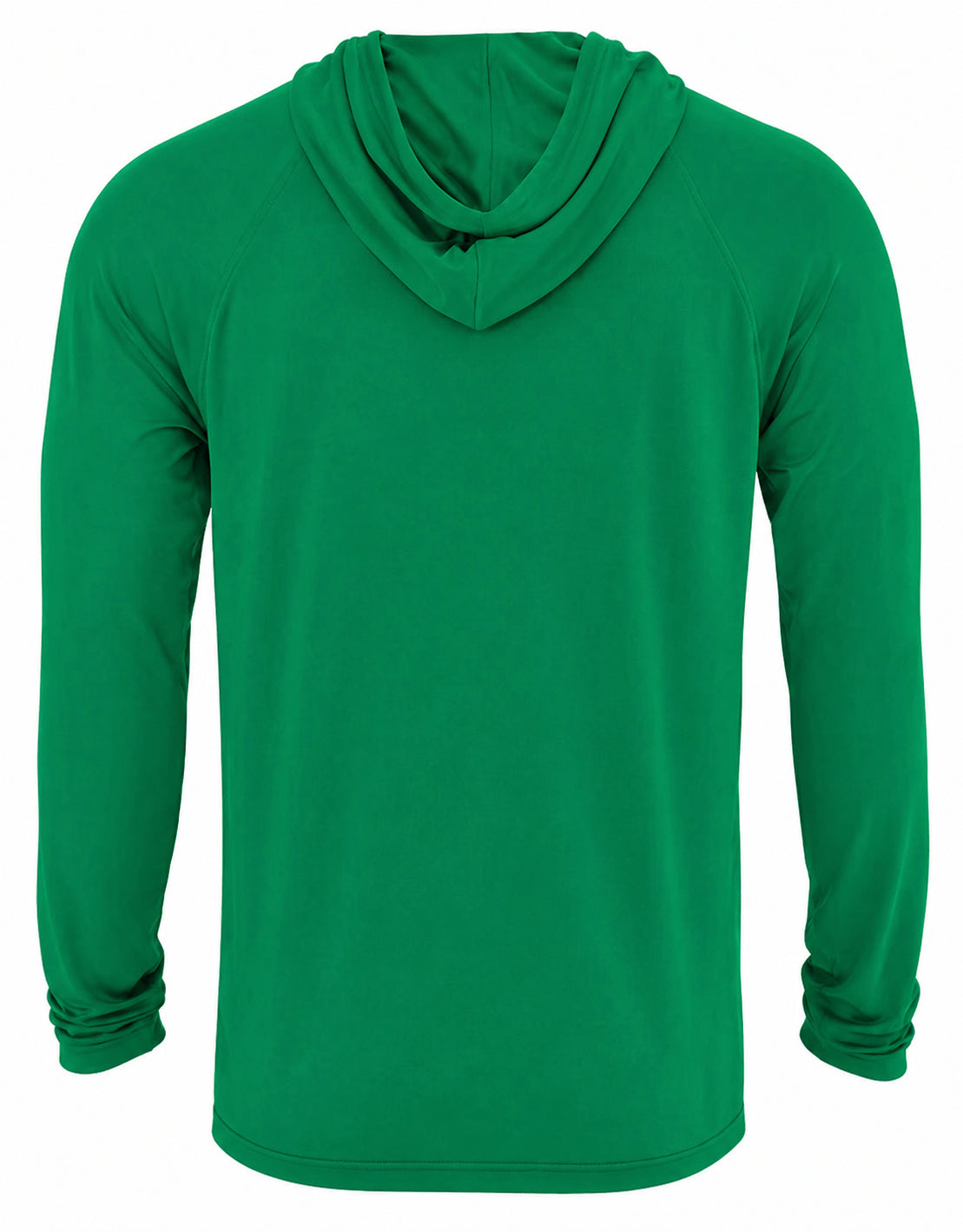 Zubaz NCAA Oregon Ducks Men's Team Color Tunnel Lightweight Hoodie - Back