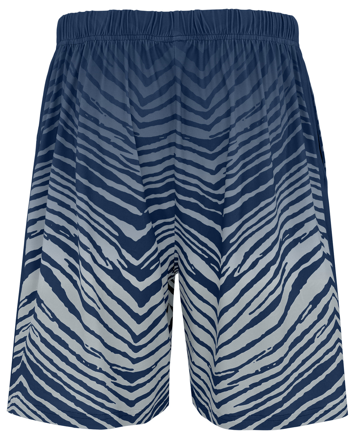 Zubaz NFL Dallas Cowboys Men's 7-Inch Zebra Fade Shorts - back