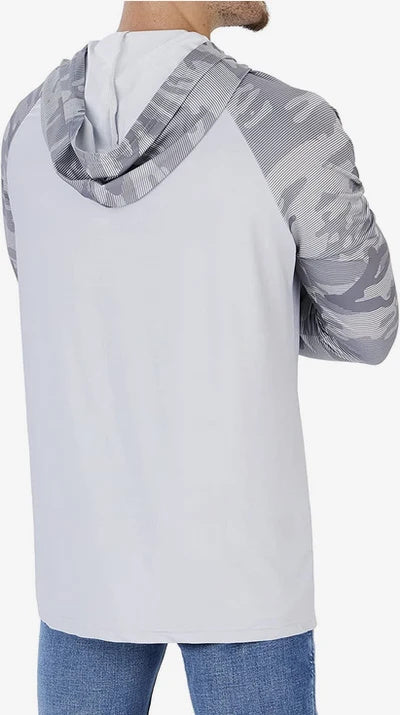Zubaz NFL MEN Formation Camo Line Sleeves Lightweight Hoodie, WASHINGTON COMMANDERS