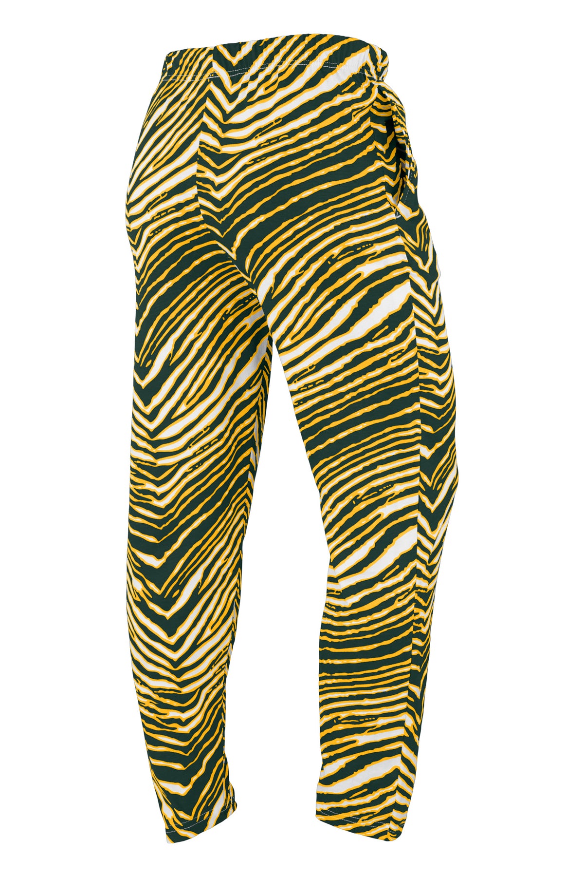 Zubaz NFL Legends Brett Favre Green Bay Packers Unisex Z88 Legends Zebra Pants