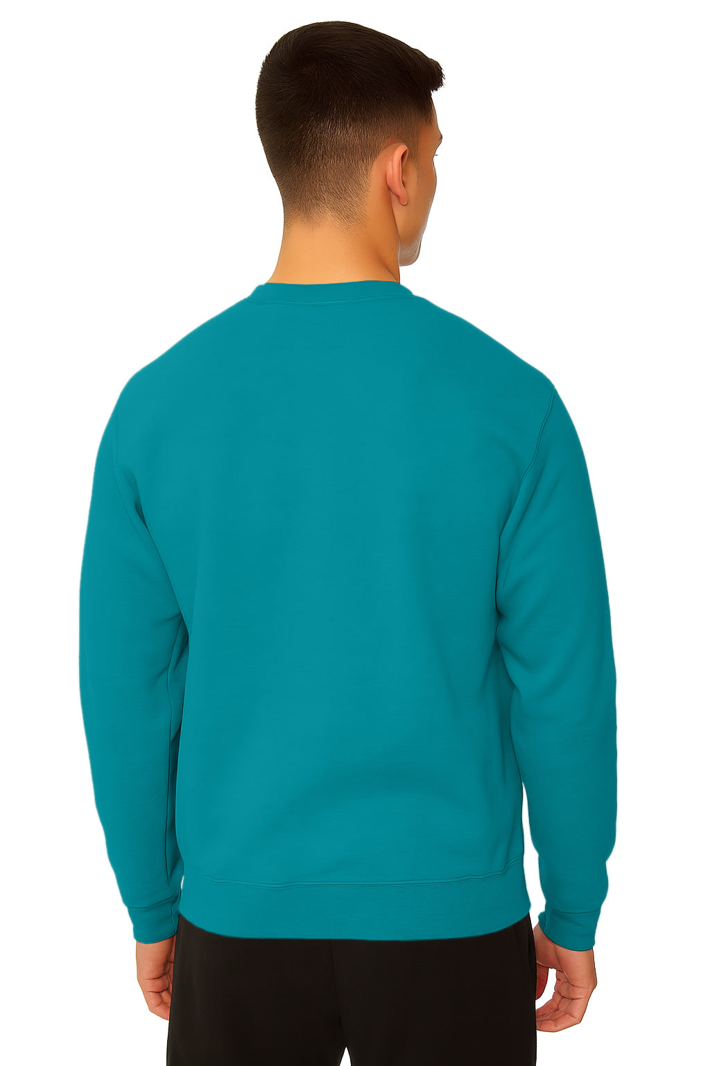Zubaz NFL Miami Dolphins Men's Gridiron Crewneck