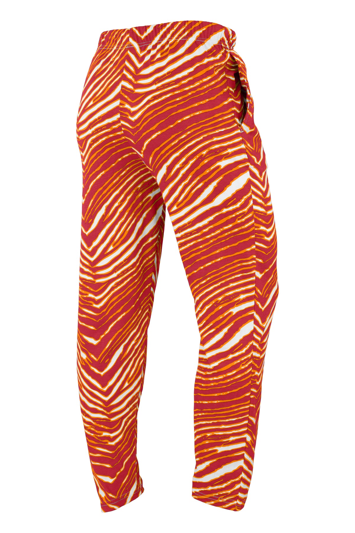 Zubaz NFL Tampa Bay Buccaneers Adult Unisex 3 Color Classic Zebra Z88 Screen-Printed Logo Pants