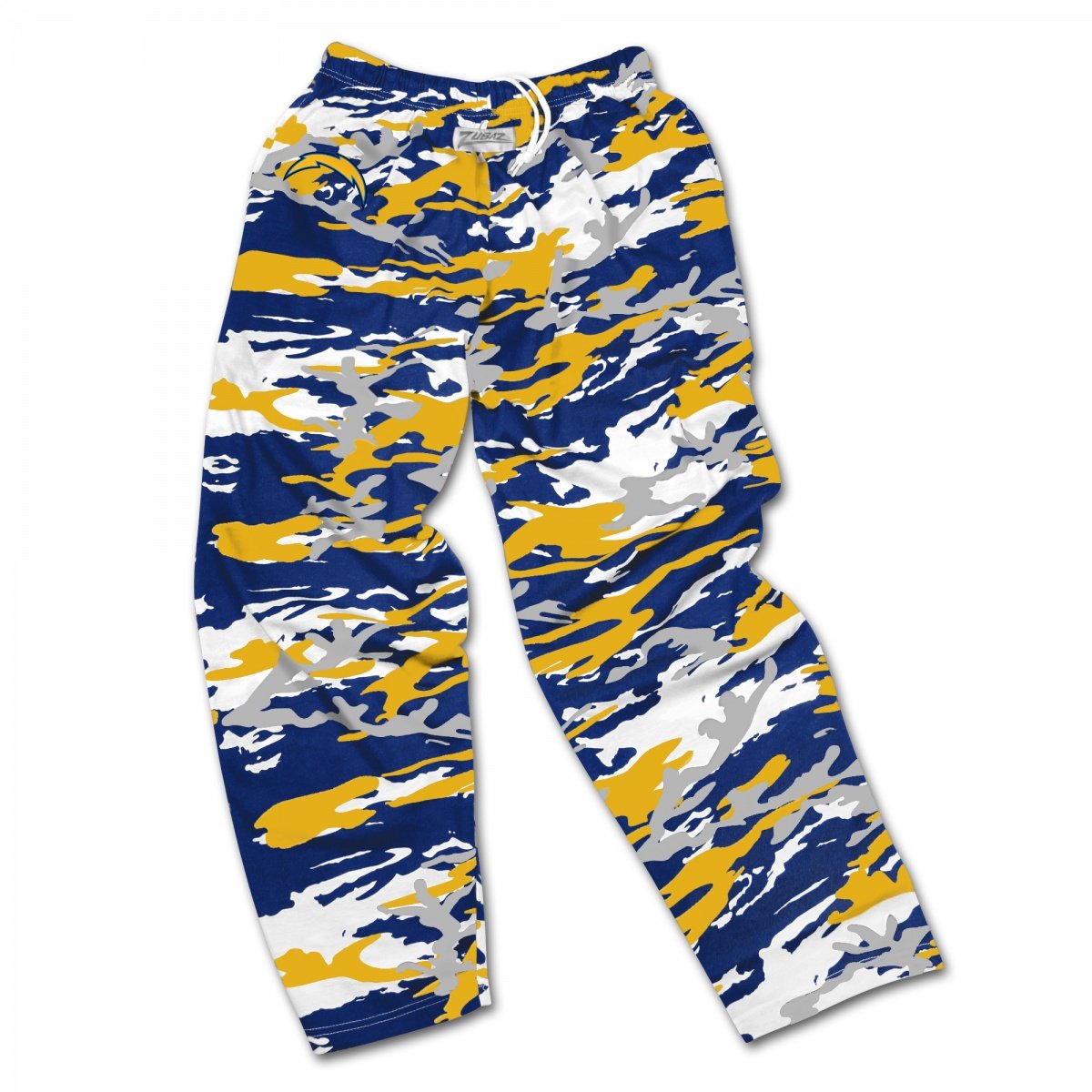 Zubaz NFL Football Men's Los Angeles Chargers Casual Active Camo Pants